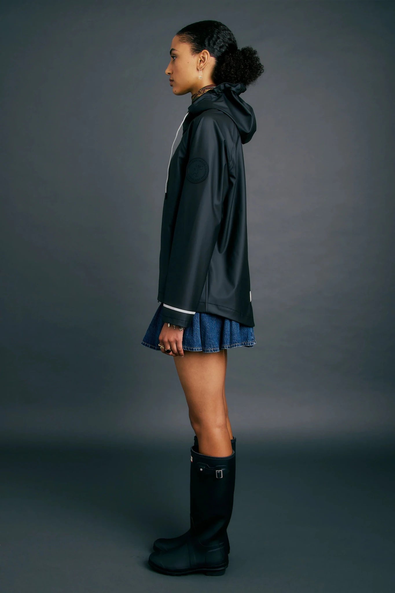 Karen Walker | Traverse Rain Jacket | Black | Palm Boutique