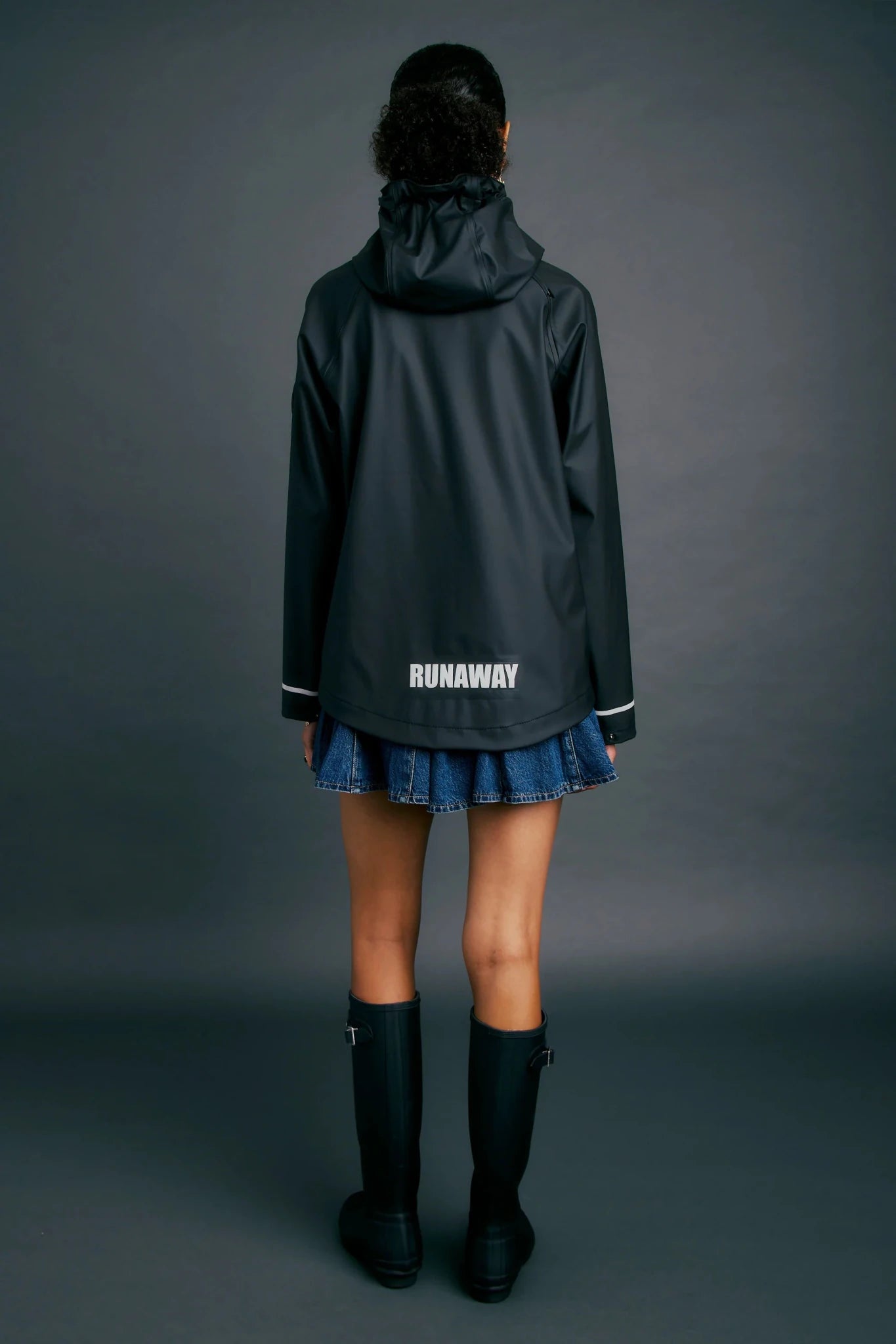 Karen Walker | Traverse Rain Jacket | Black | Palm Boutique
