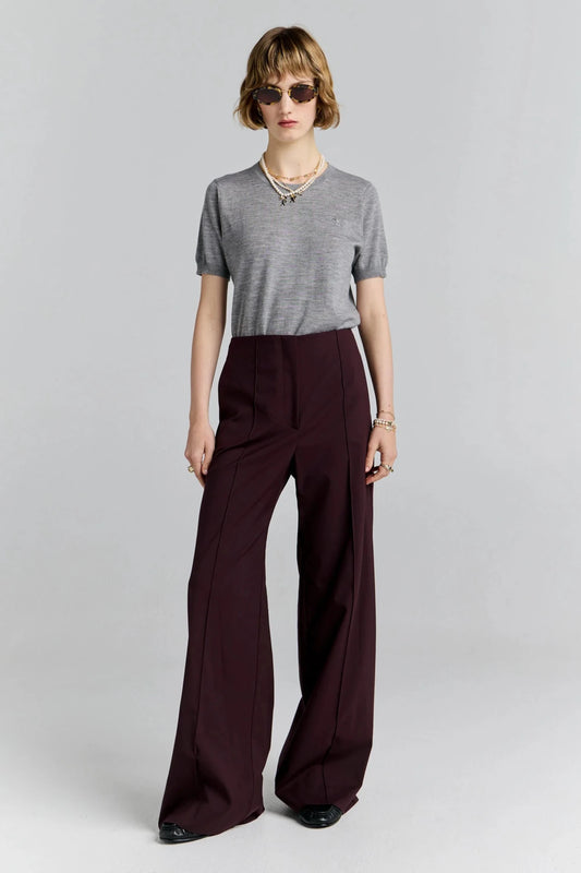 Karen Walker | Vestige Trousers | Plum | Palm Boutique