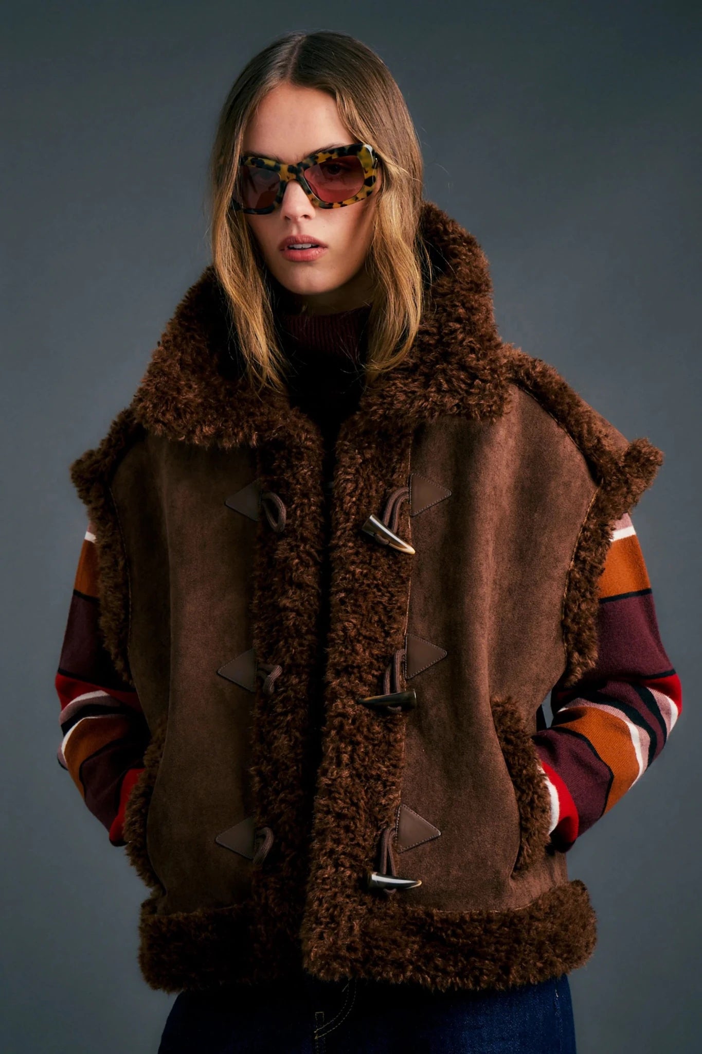 Karen Walker | Village Vest | Chocolate | Palm Boutique