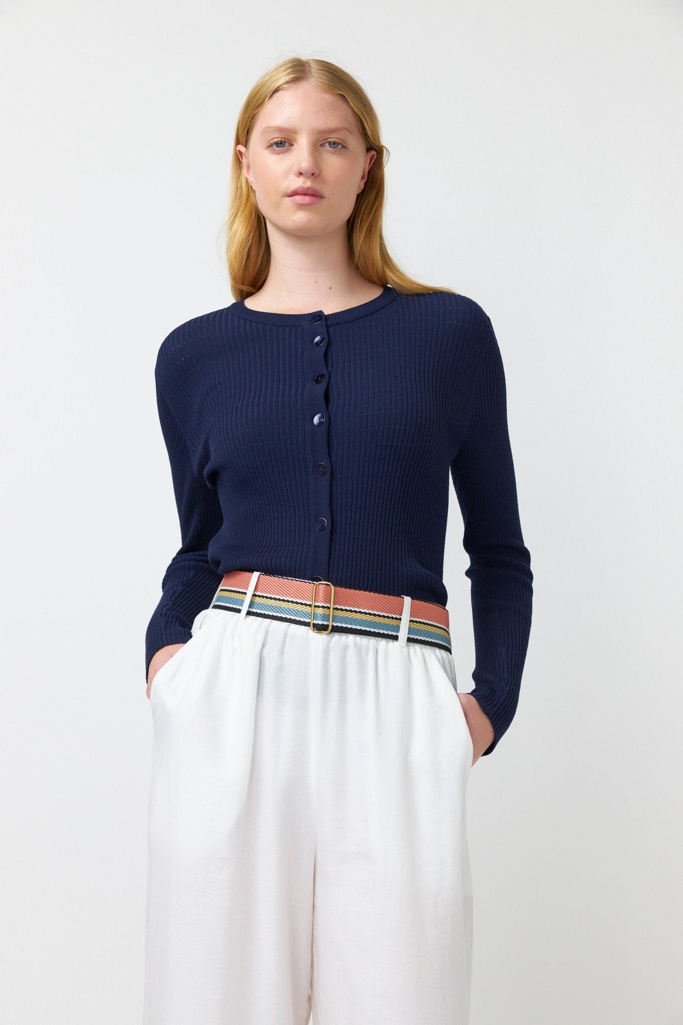 Kate Sylvester | Esra Cardigan | Ink | Palm Boutique