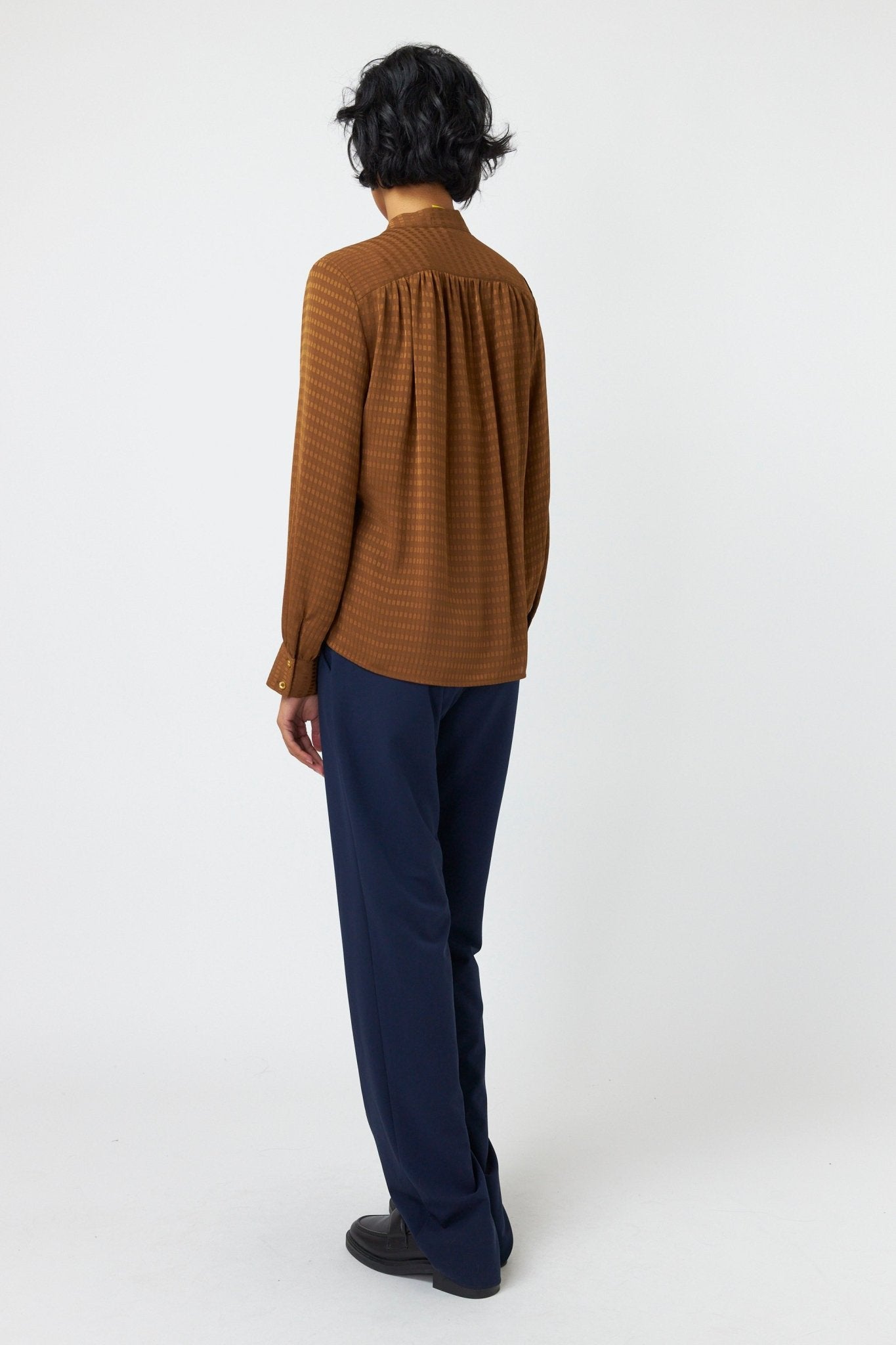 Kate Sylvester | Penelope Blouse | Bronze | Palm Boutique