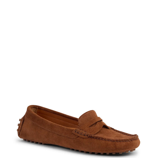Kathryn Wilson | Avery Loafer | Tan Suede | Palm Boutique