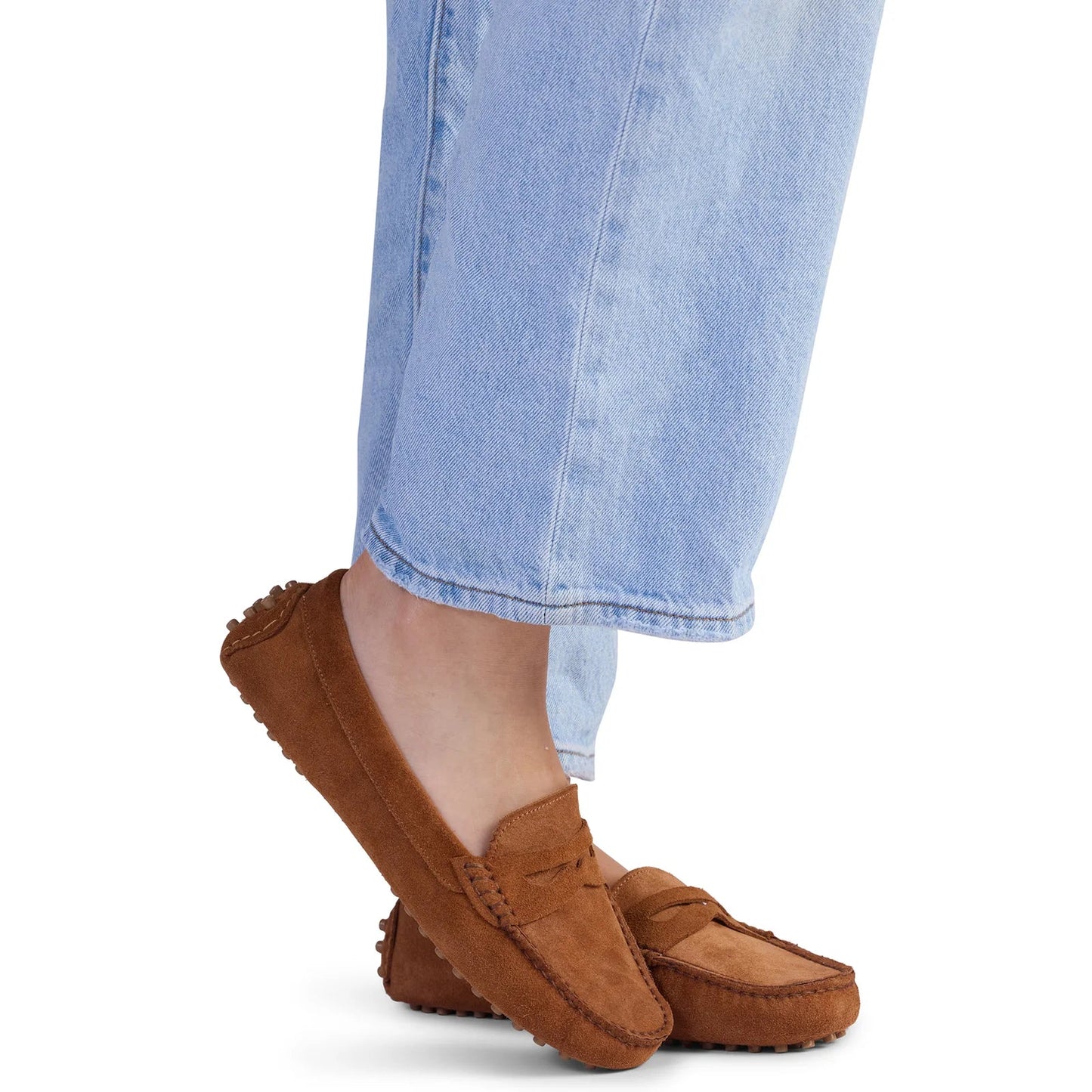 Kathryn Wilson | Avery Loafer | Tan Suede | Palm Boutique