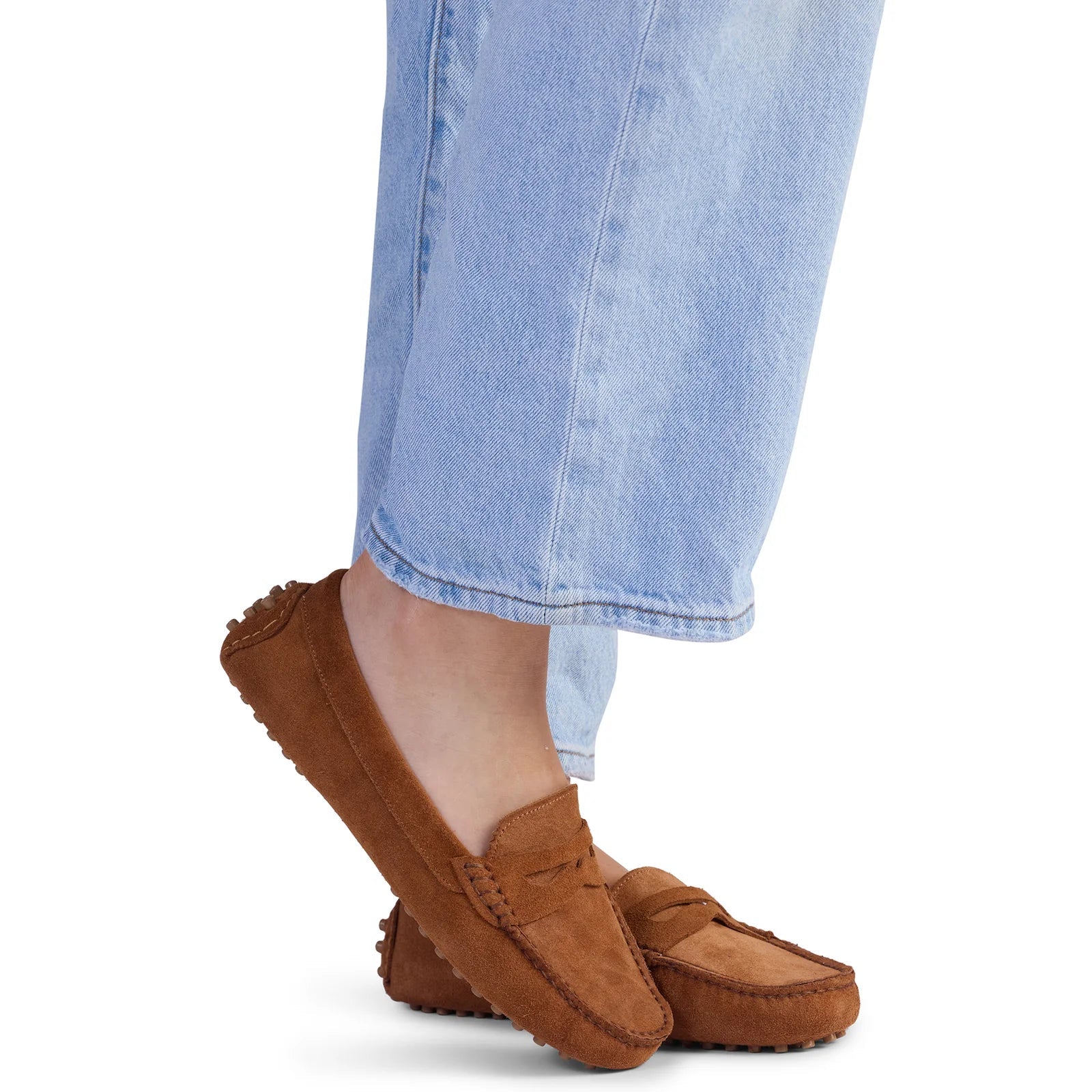 Kathryn Wilson | Avery Loafer | Tan Suede | Palm Boutique