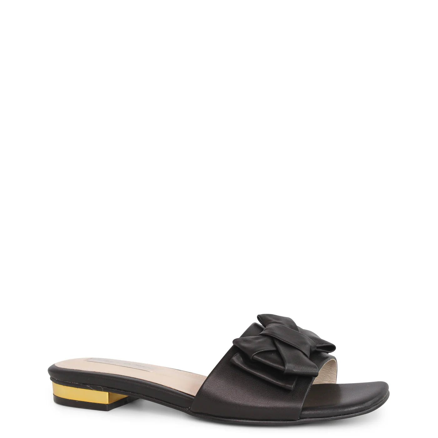 Kathryn Wilson | Etta Slide | Black Calf | Palm Boutique