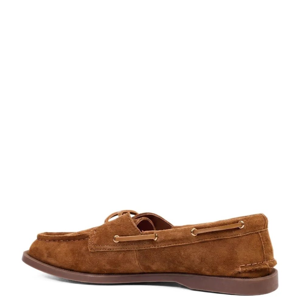 Kathryn Wilson | Kokomo Deck Shoe | Tan Suede | Palm Boutique