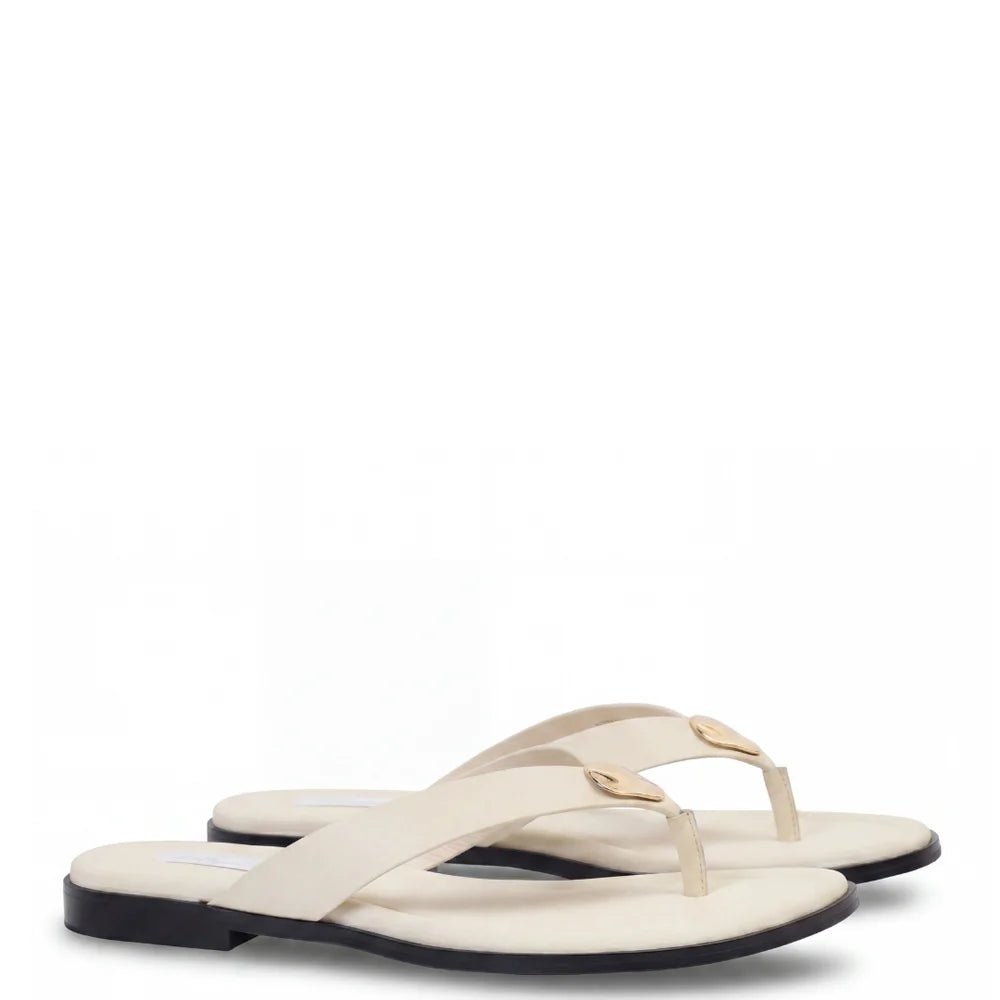 Kathryn Wilson | Lee Sandal | Stone Calf | Palm Boutique