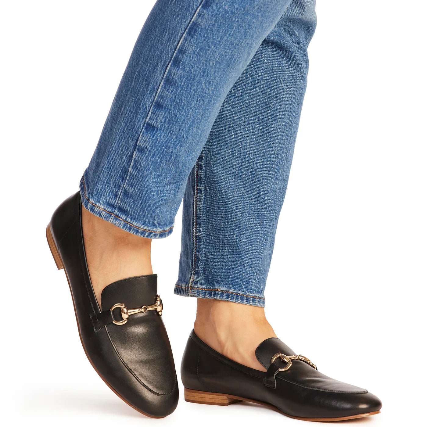 Kathryn Wilson | Leila Loafer | Black Calf | Palm Boutique