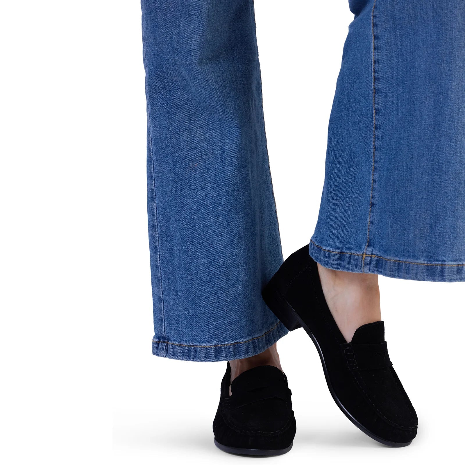Kathryn Wilson | Rachel Loafer | Black Suede | Palm Boutique