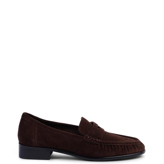 Kathryn Wilson | Rachel Loafer | Espresso Suede | Palm Boutique