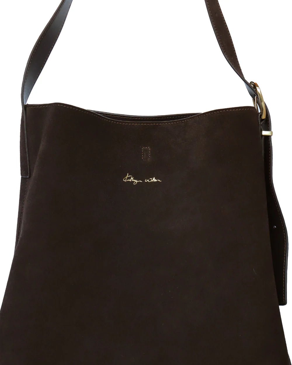 Kathryn Wilson | Tobi Tote | Chocolate Suede | Palm Boutique