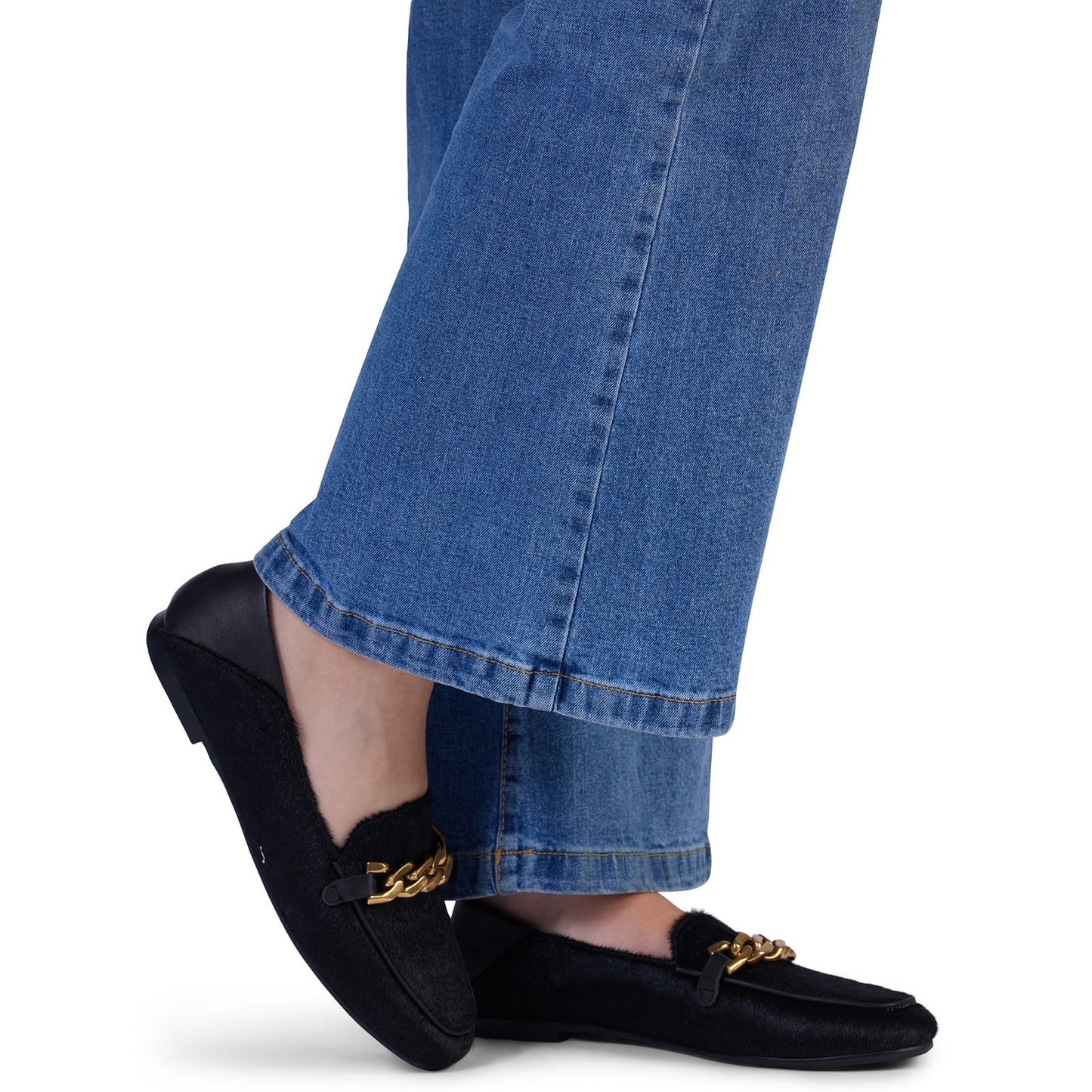 Kathryn Wilson | Wilcox Loafer | Black Calf Hair | Palm Boutique