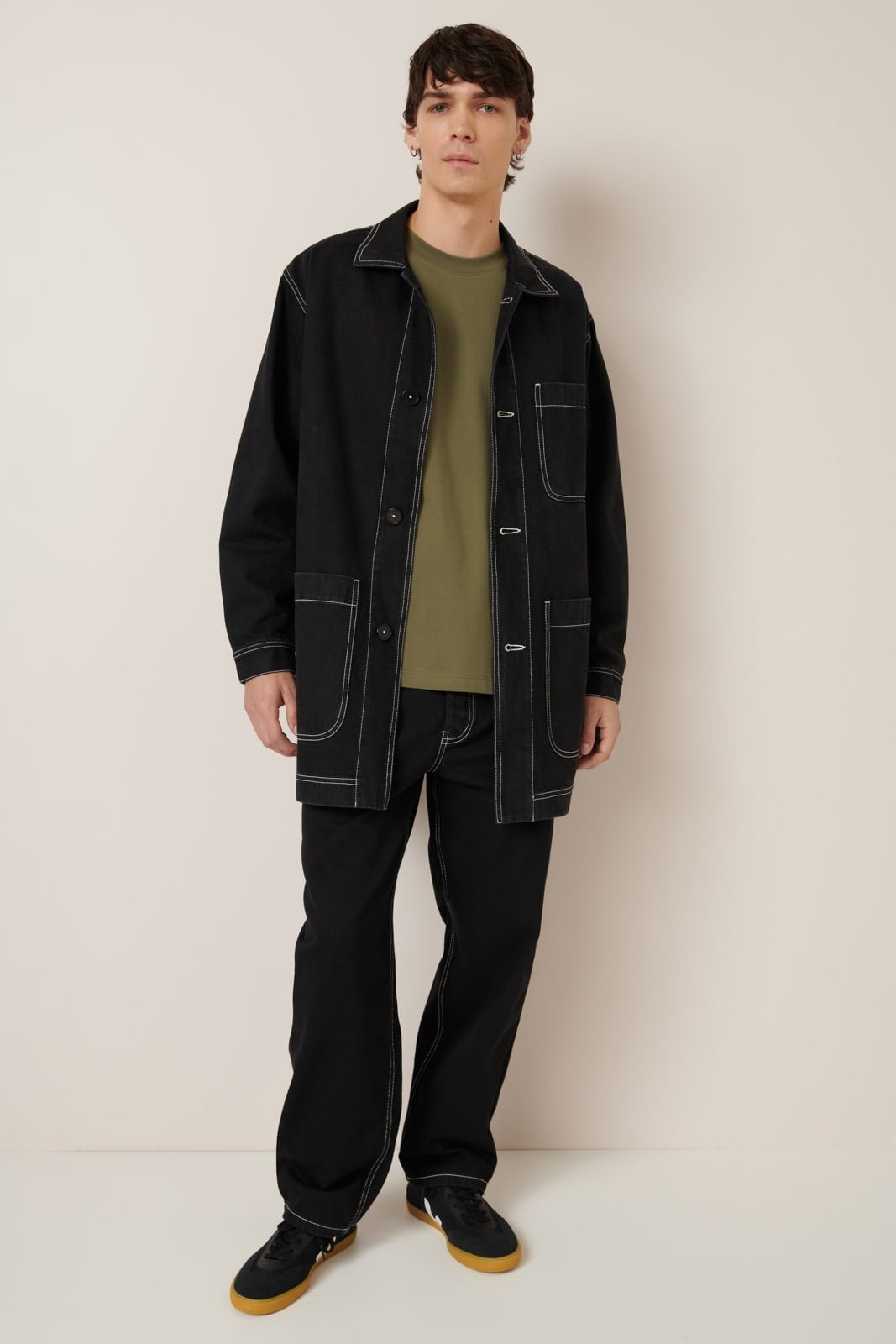 kowtow | Alfie Jacket | Black Denim | Palm Boutique