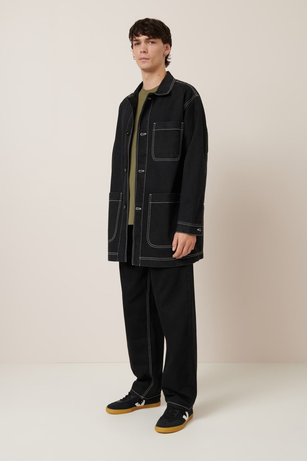 kowtow | Alfie Jacket | Black Denim | Palm Boutique