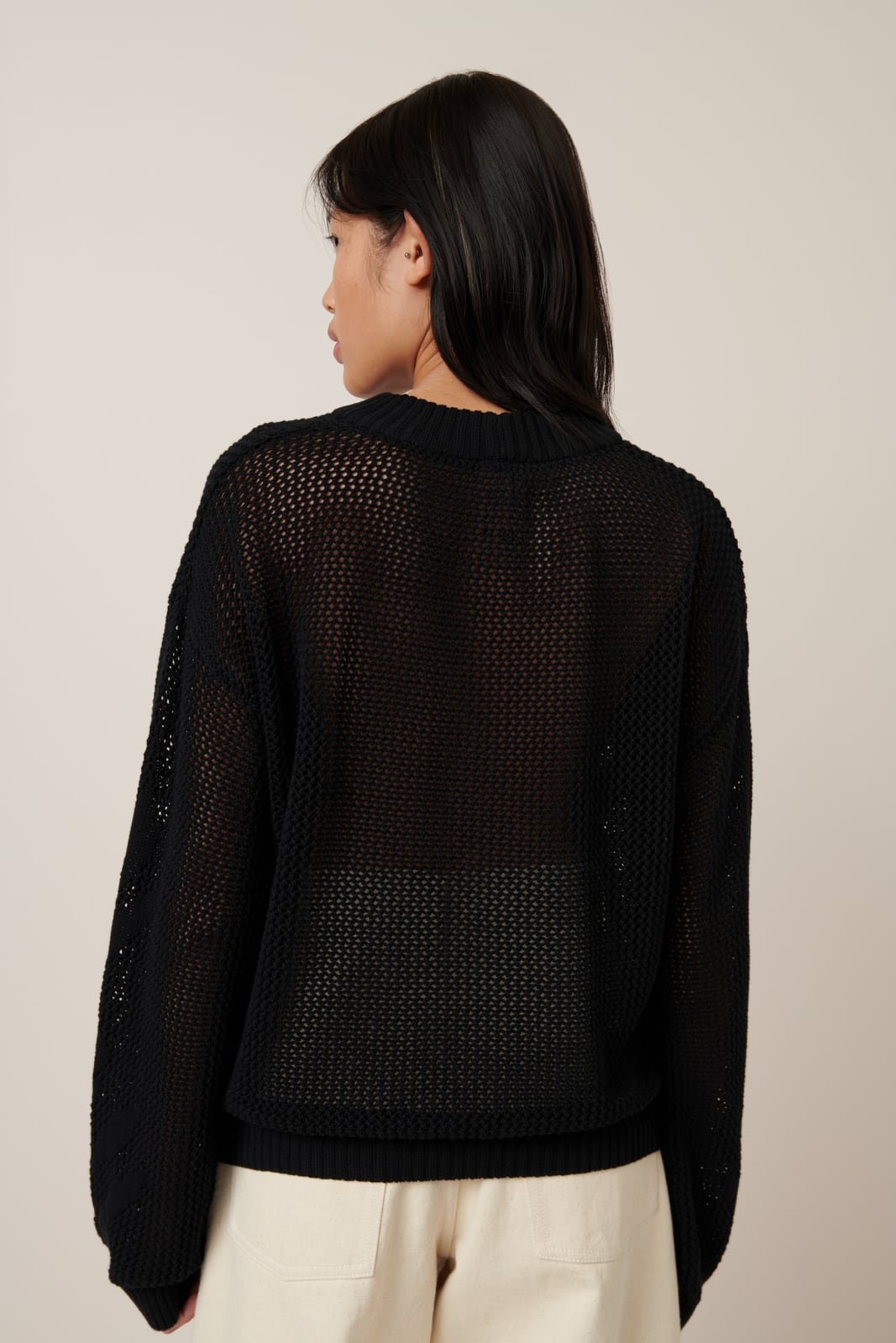 kowtow | Amalie Crew | Black | Palm Boutique