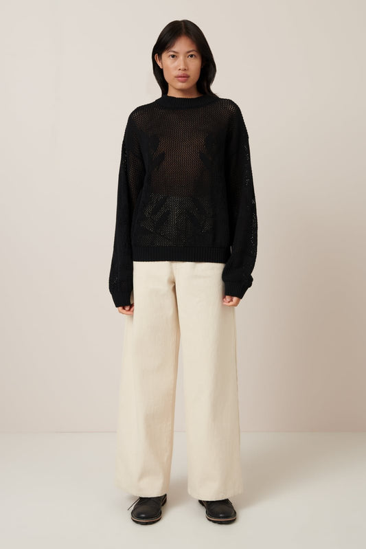 kowtow | Amalie Crew | Black | Palm Boutique