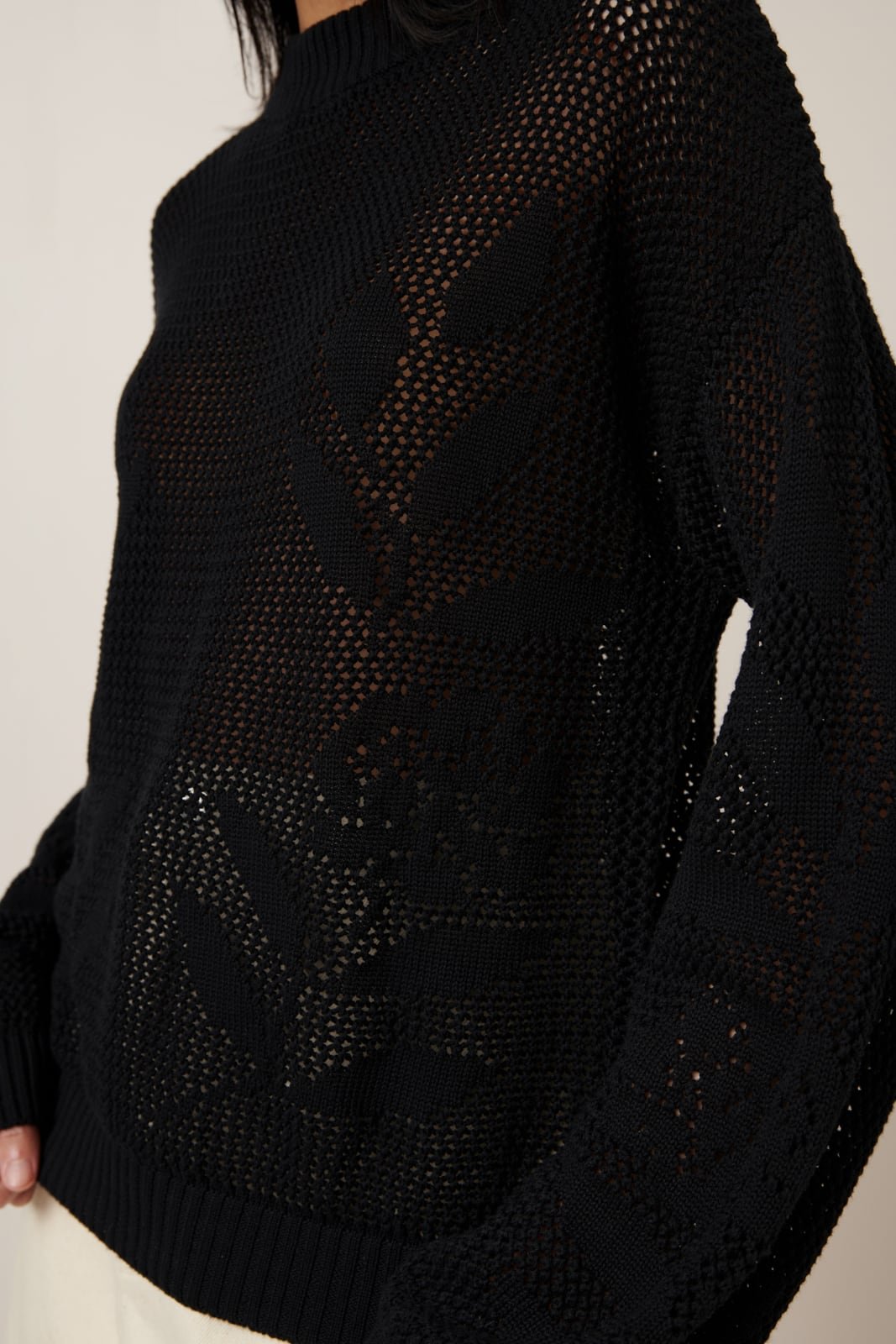 kowtow | Amalie Crew | Black | Palm Boutique