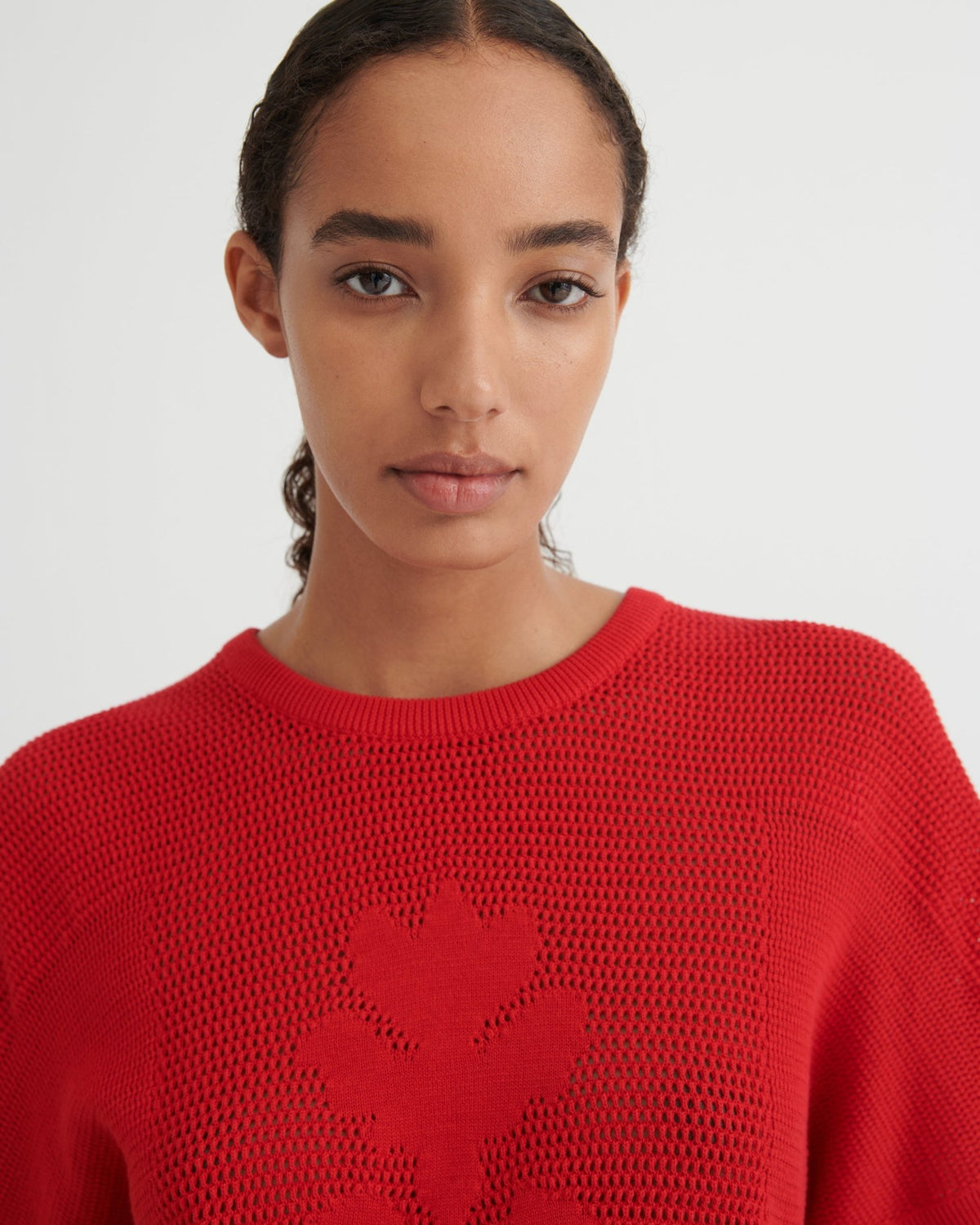kowtow | Ariel Top | Poppy Red | Palm Boutique
