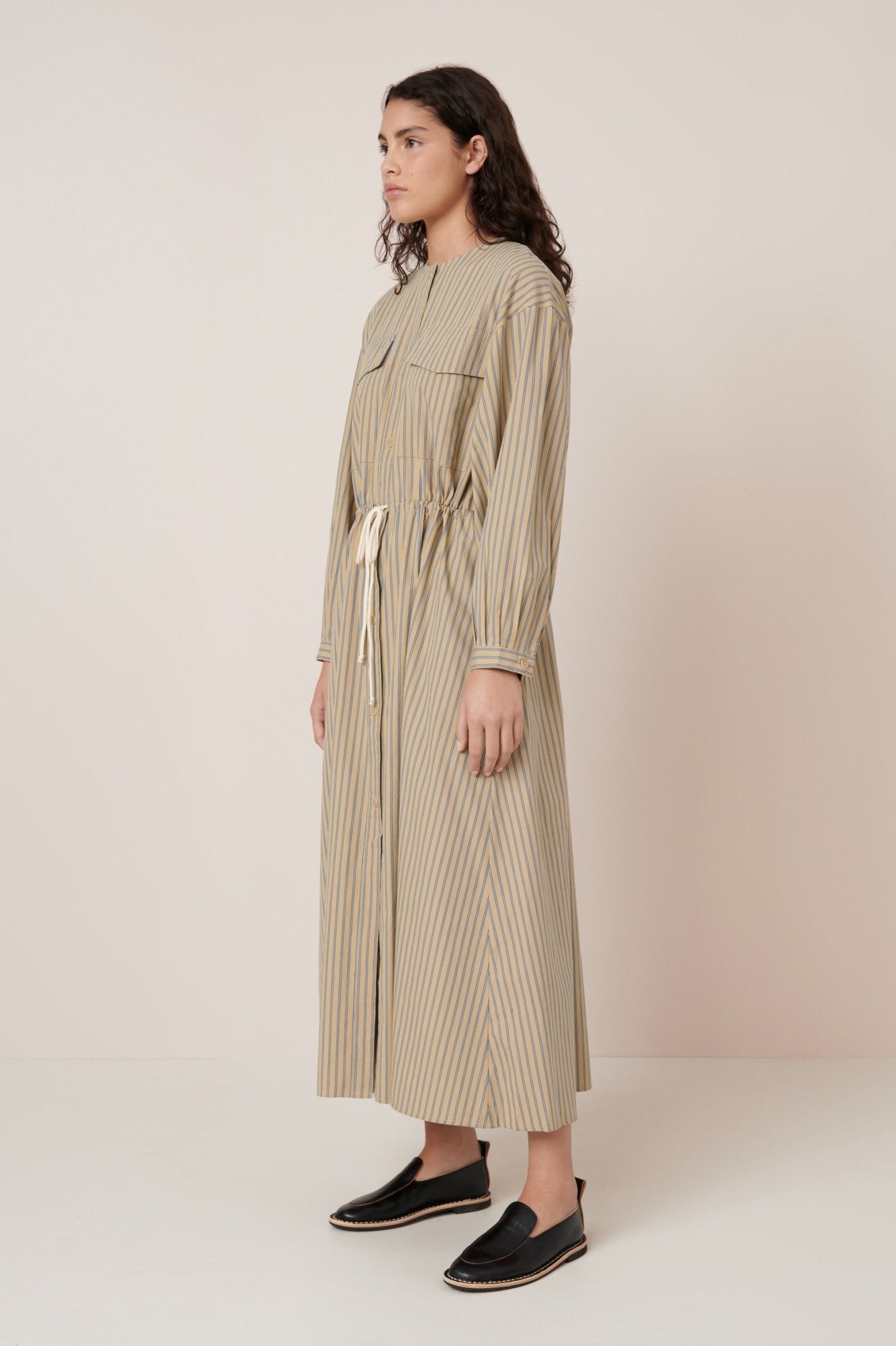 kowtow | Array Dress | Double Pinstripe | Palm Boutique