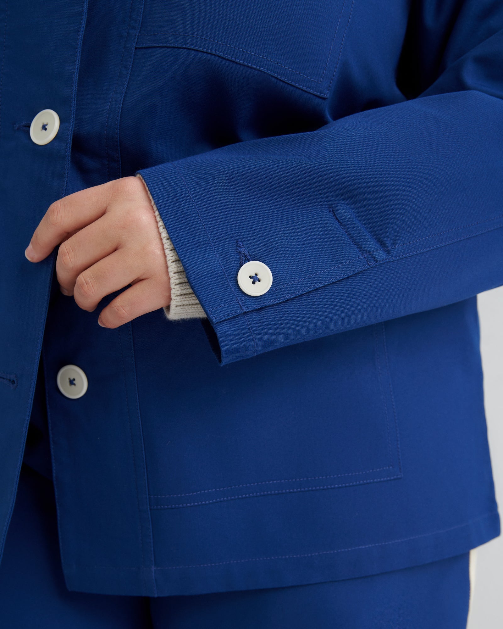 kowtow | Artisan Jacket | Factory Blue | Palm Boutique