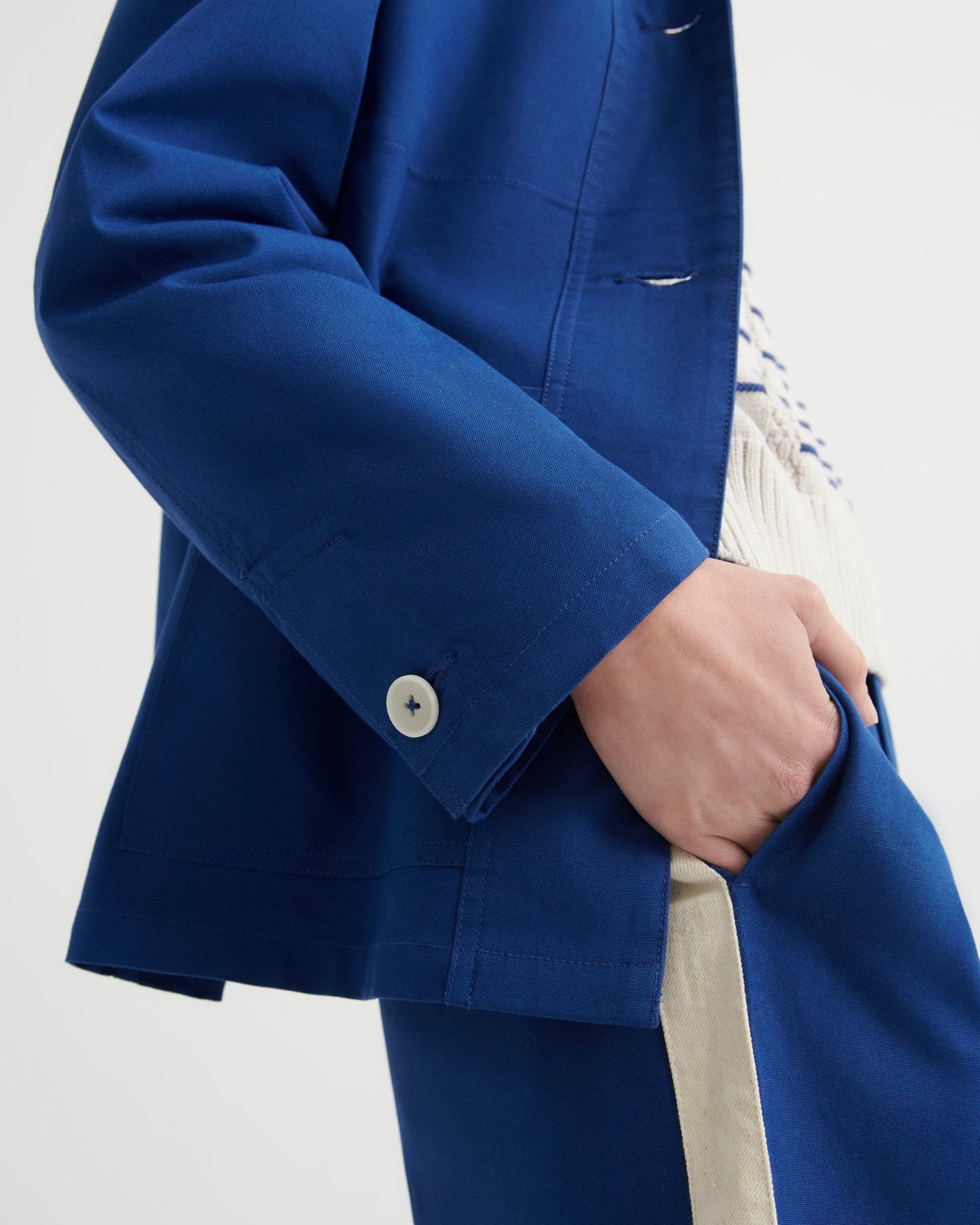 kowtow | Artisan Jacket | Factory Blue | Palm Boutique