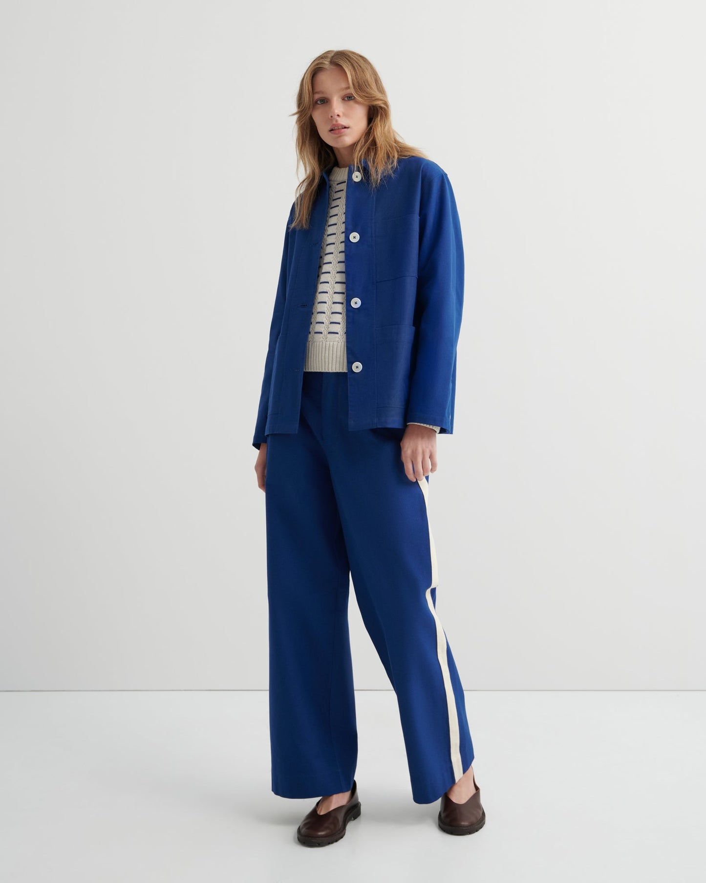 kowtow | Artisan Jacket | Factory Blue | Palm Boutique
