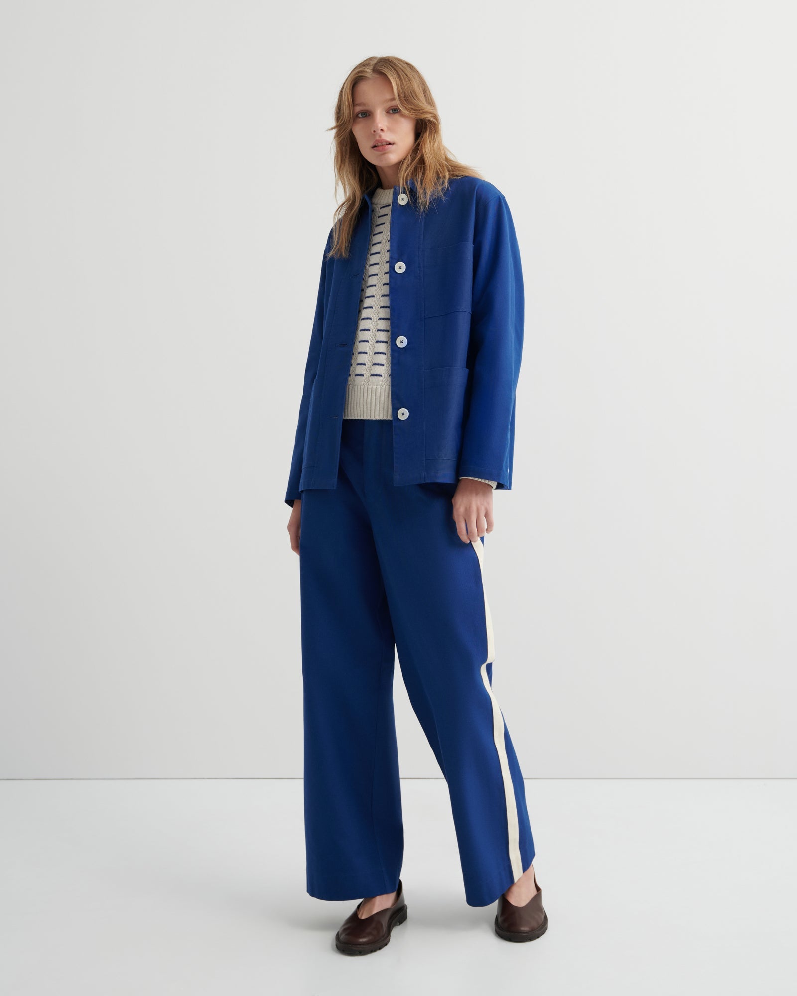 kowtow | Artisan Jacket | Factory Blue | Palm Boutique