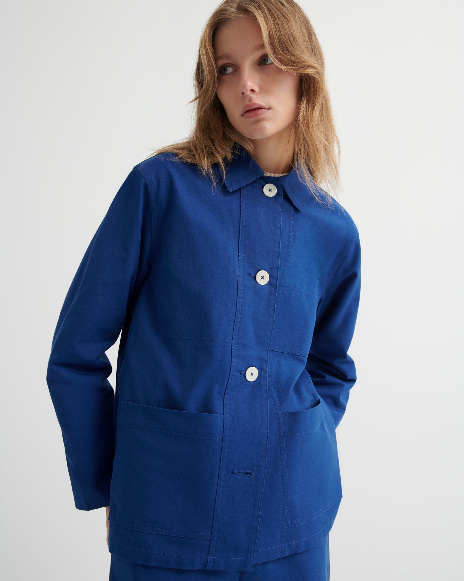 kowtow | Artisan Jacket | Factory Blue | Palm Boutique