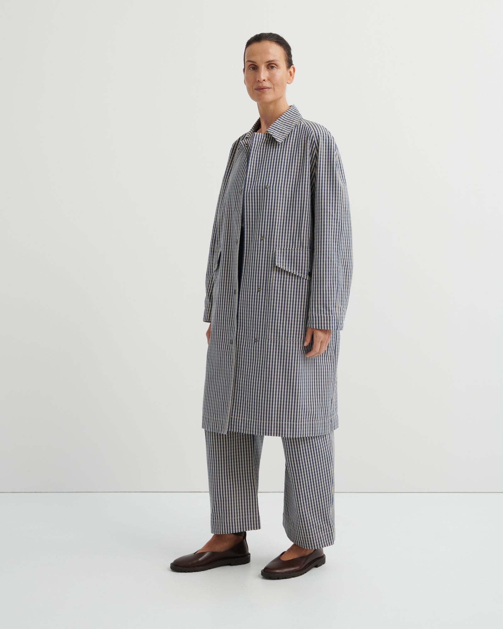 kowtow | Atelier Trench | Landscape Check | Palm Boutique