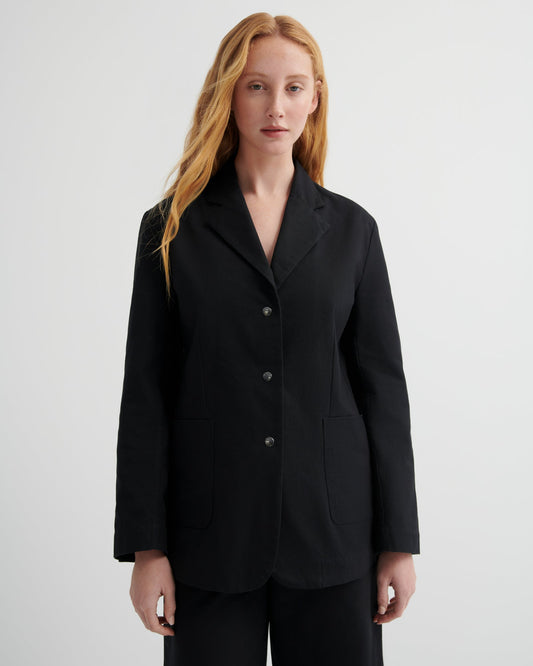 kowtow | Composition Blazer | Black | Palm Boutique
