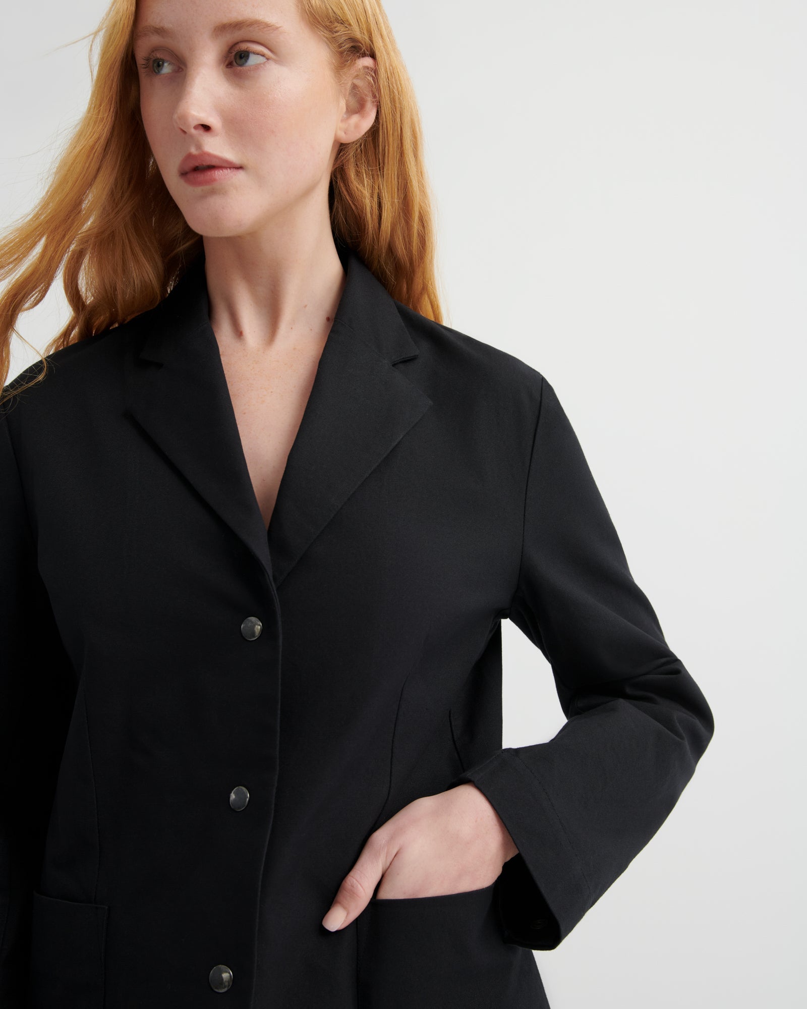 kowtow | Composition Blazer | Black | Palm Boutique