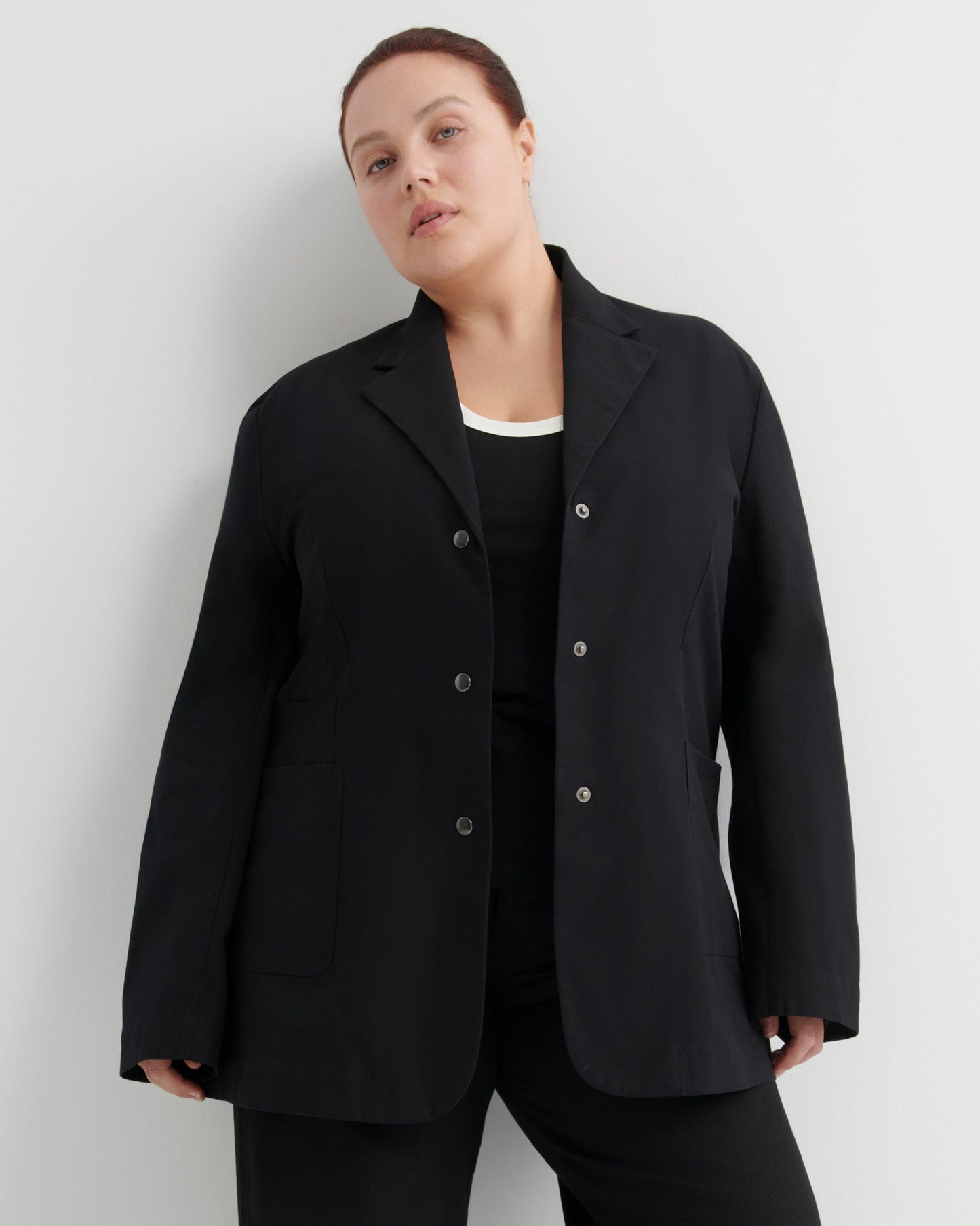 kowtow | Composition Blazer | Black | Palm Boutique
