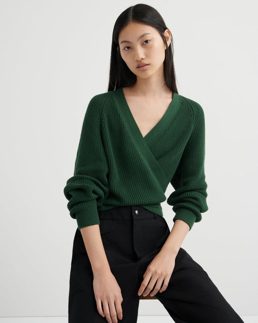 kowtow | Composure Cardi | Forest | Palm Boutique