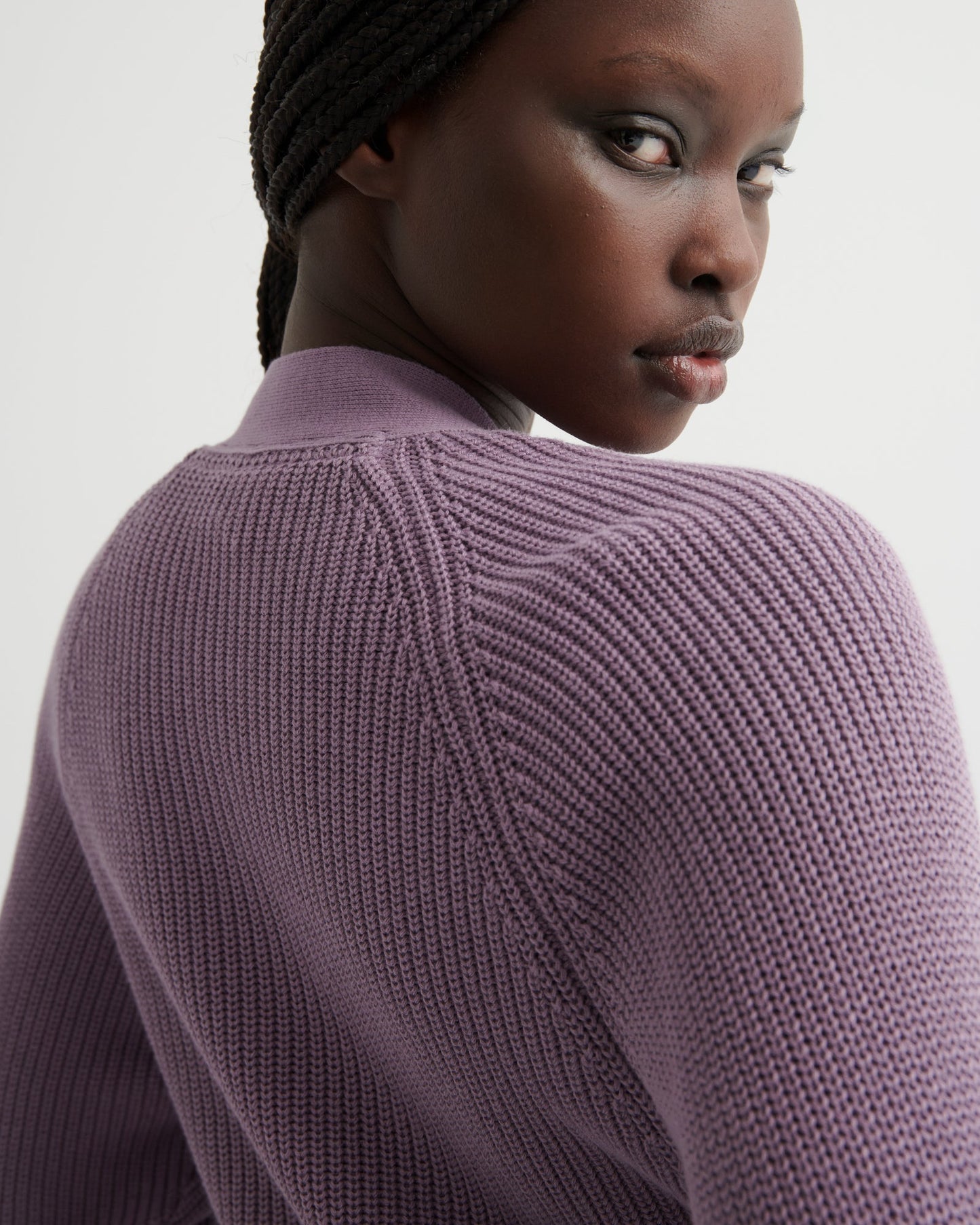 kowtow | Composure Cardi | Wisteria | Palm Boutique
