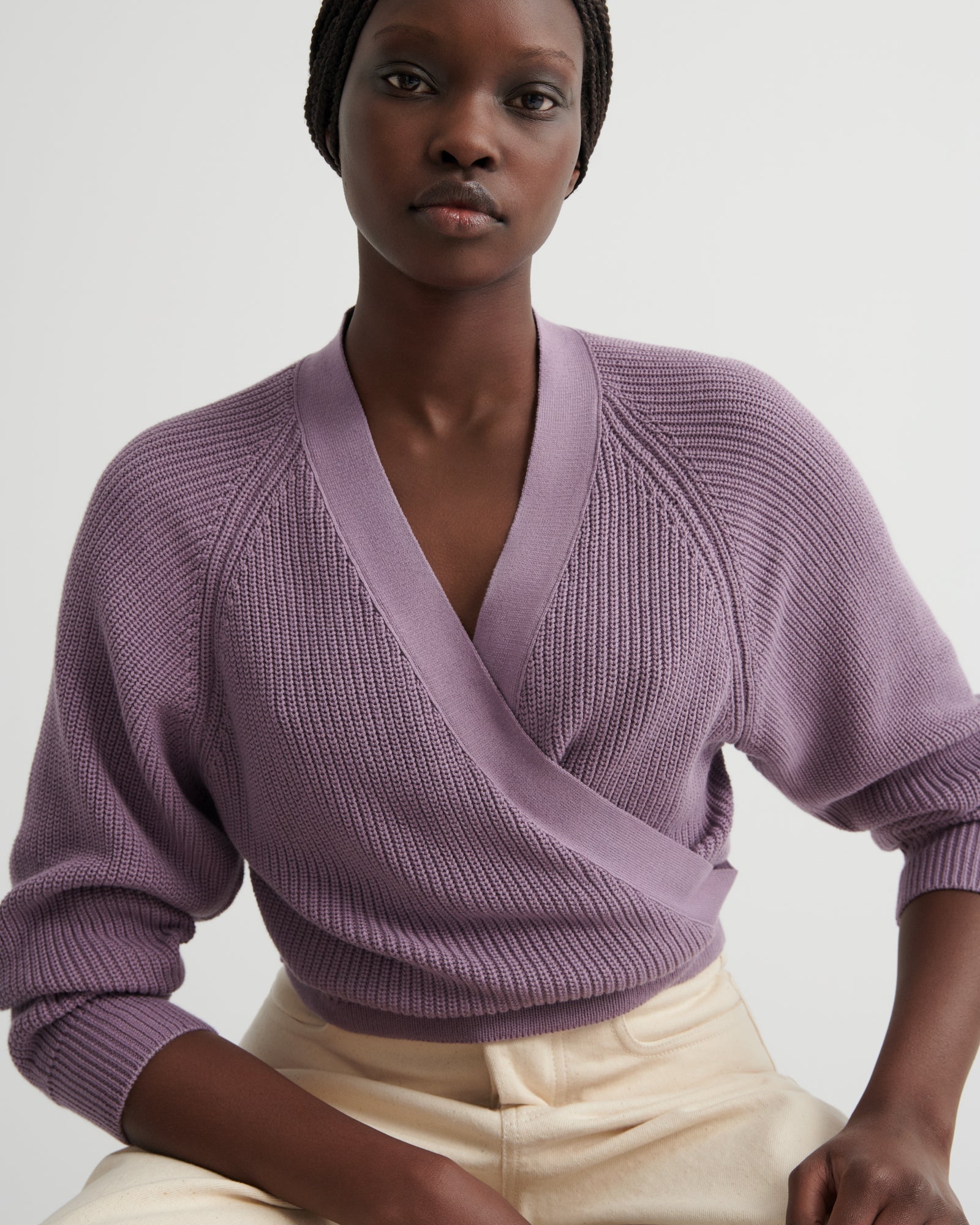 kowtow | Composure Cardi | Wisteria | Palm Boutique