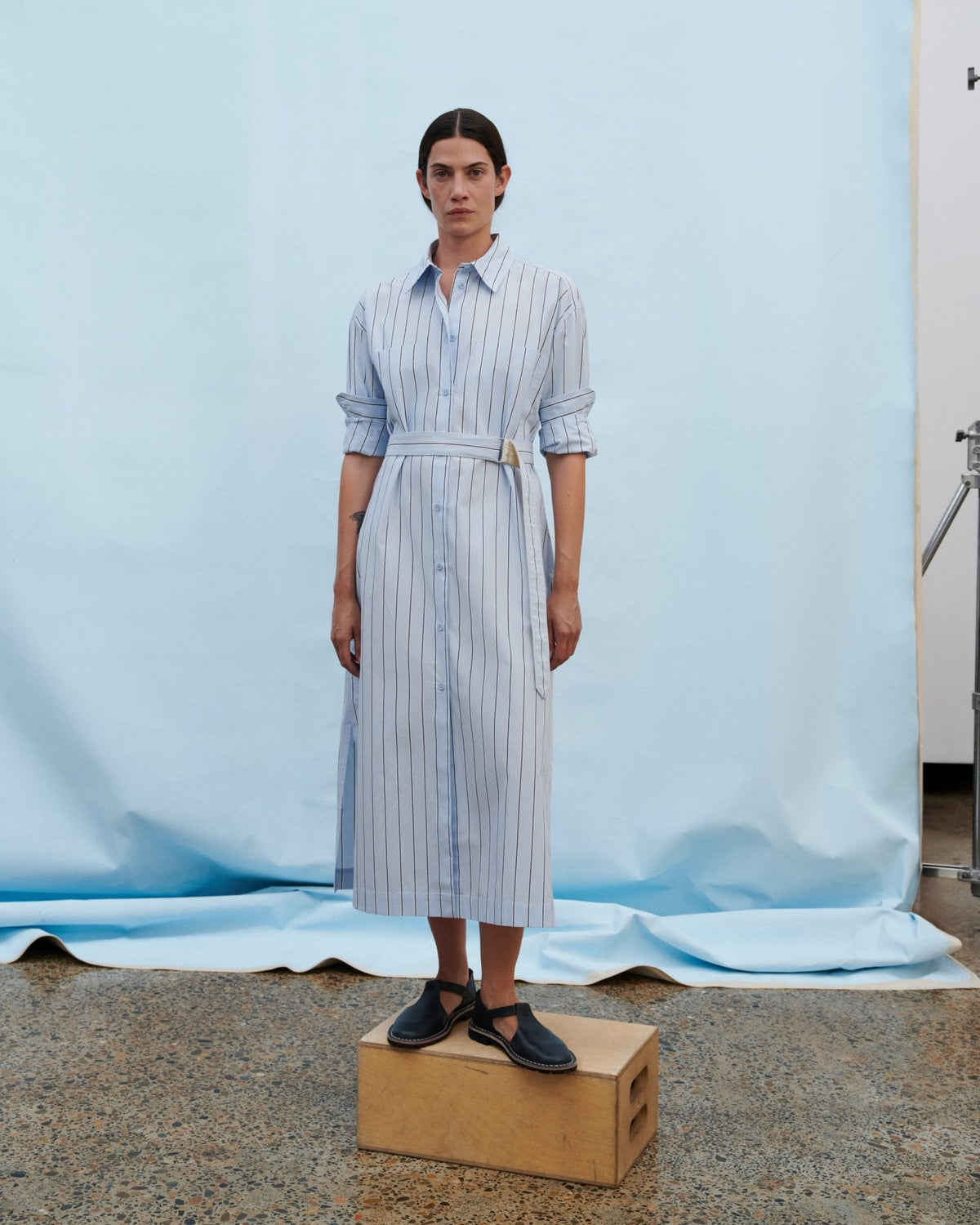 kowtow | Elementary Dress | Cloud Stripe | Palm Boutique