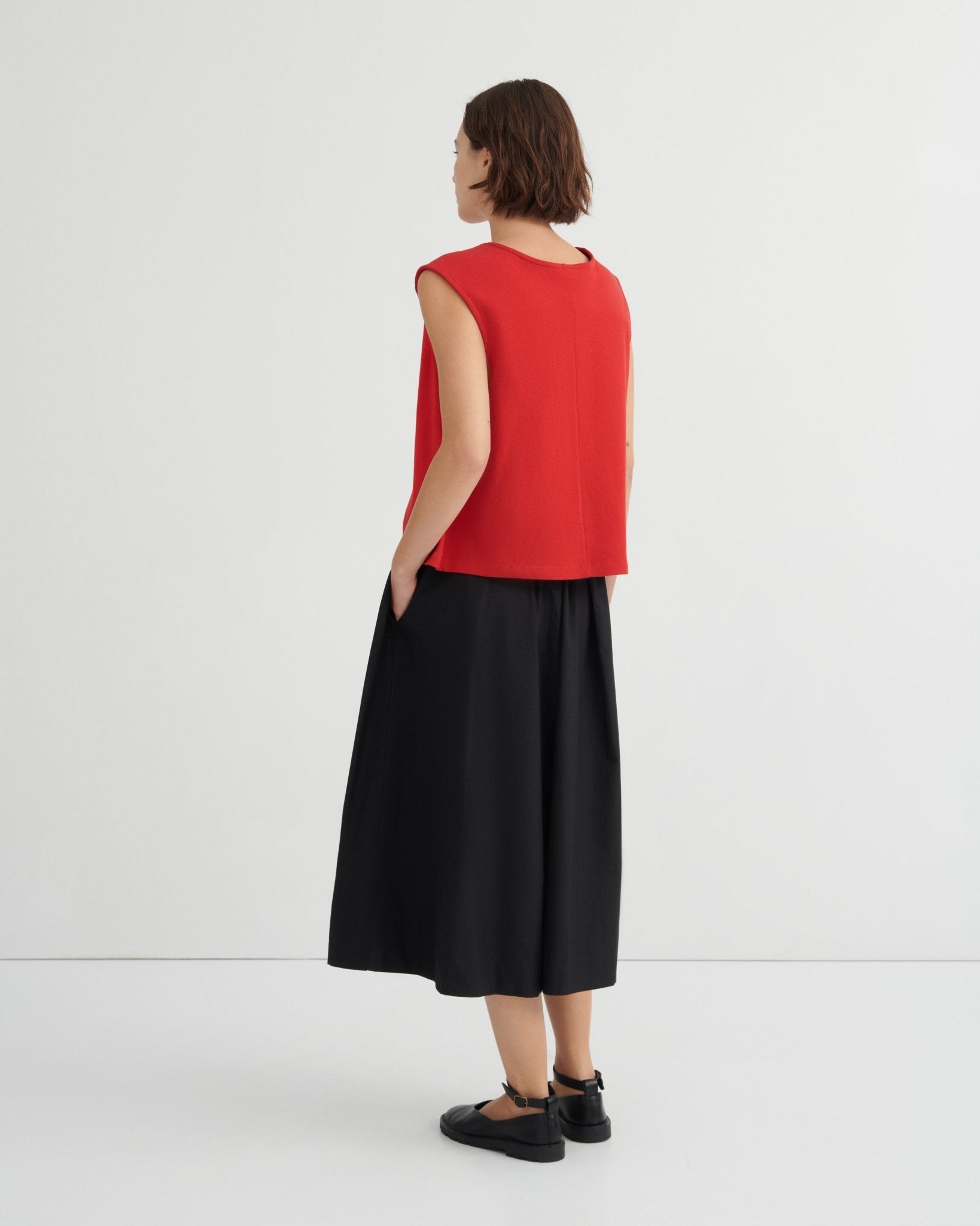 kowtow | Ember Tank | Poppy Red | Palm Boutique