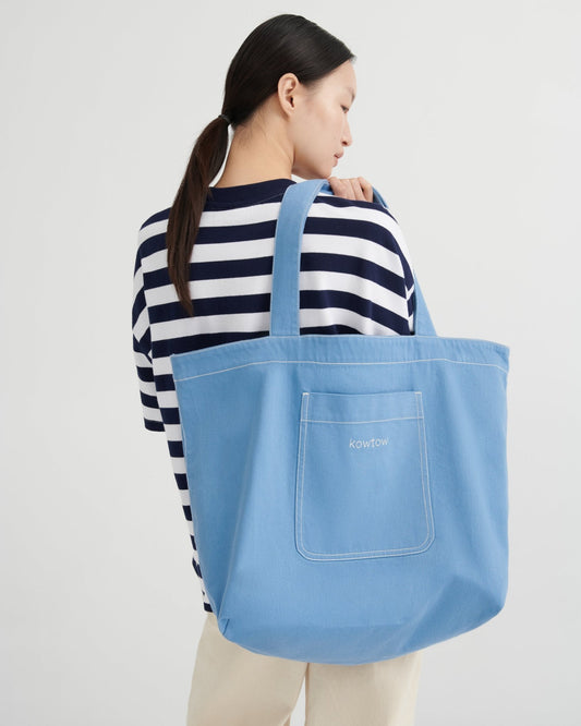 kowtow | Everyday Tote | Sky Denim | Palm Boutique