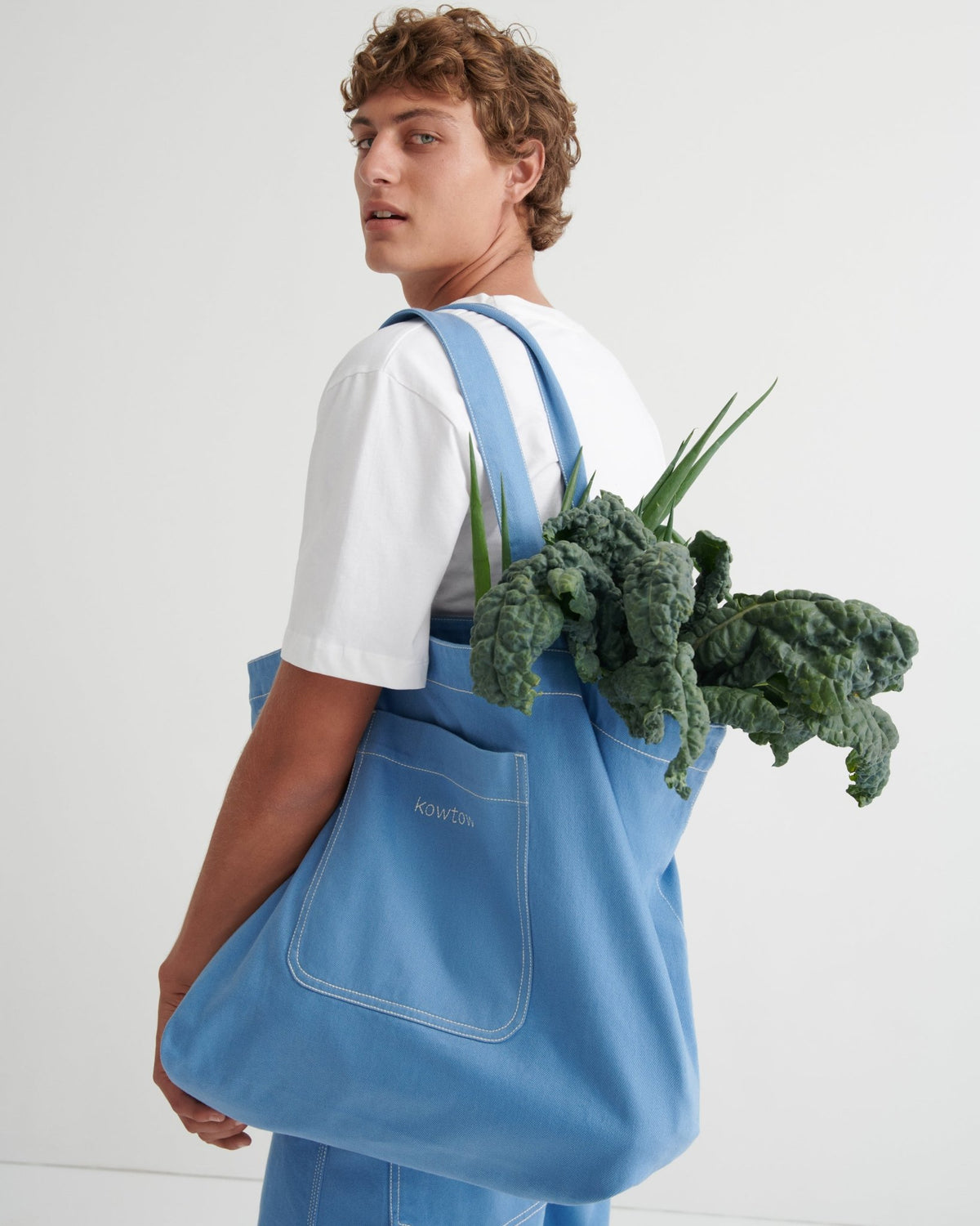 kowtow | Everyday Tote | Sky Denim | Palm Boutique