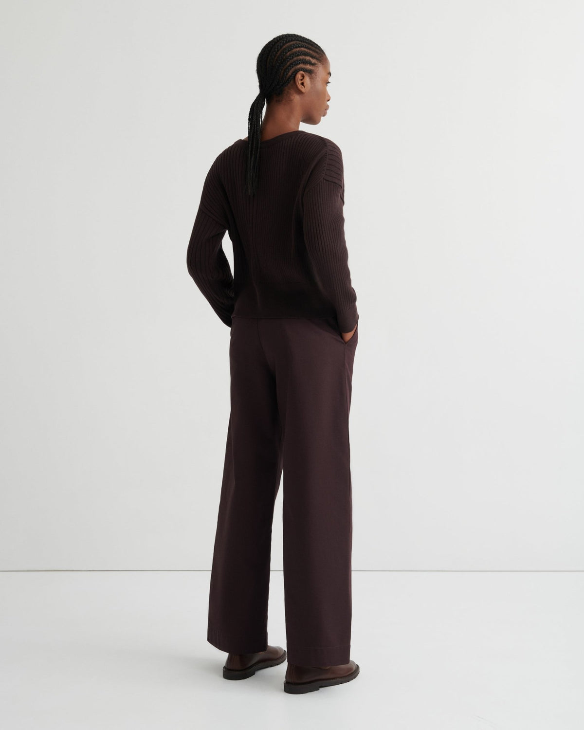kowtow | Field Cardigan | Sable | Palm Boutique