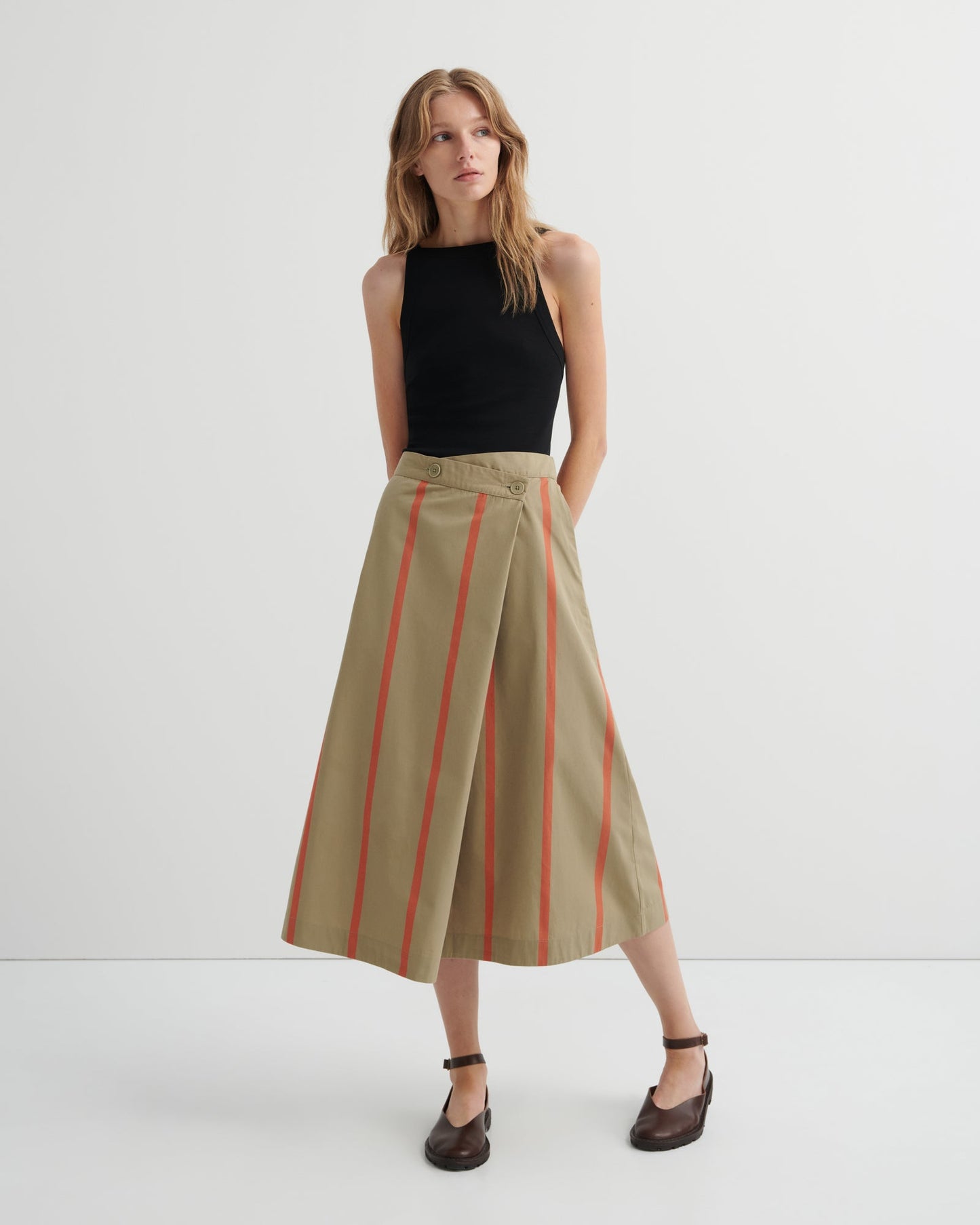 kowtow | Fold Skirt | Nasturtium | Palm Boutique