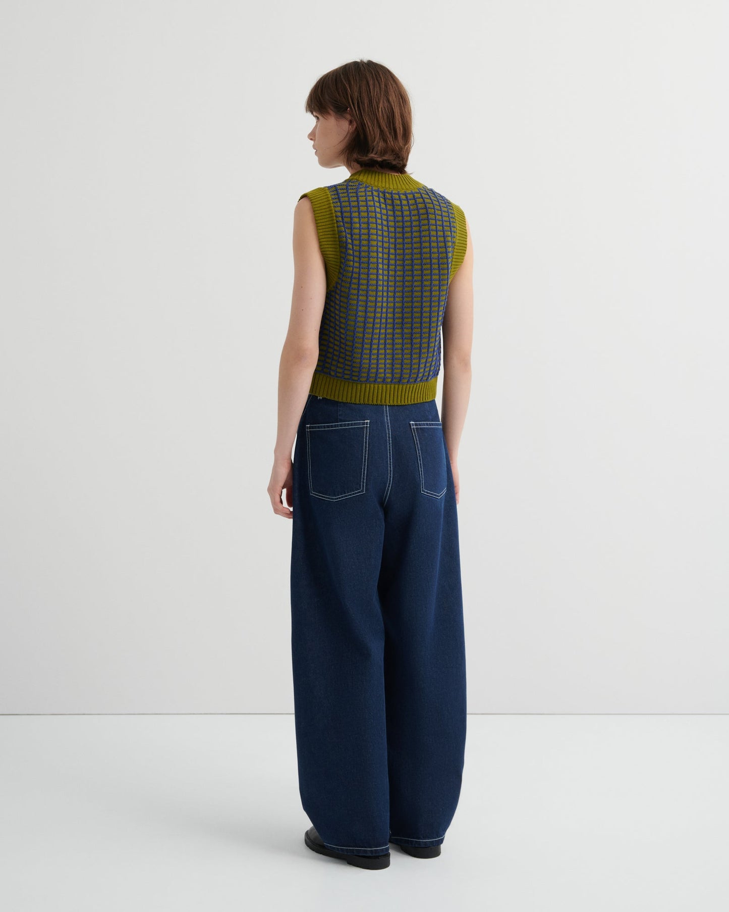 kowtow | Grid Vest | Field | Palm Boutique