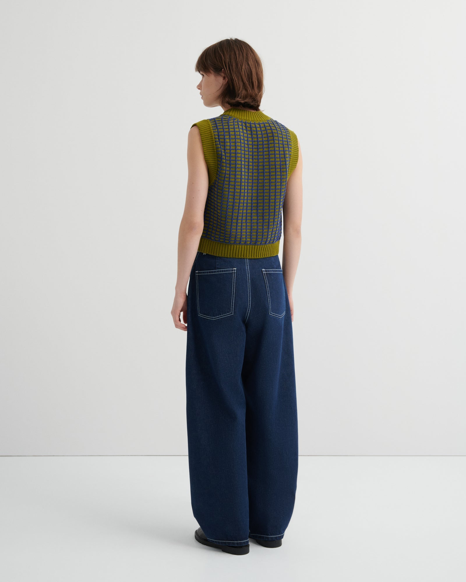 kowtow | Grid Vest | Field | Palm Boutique