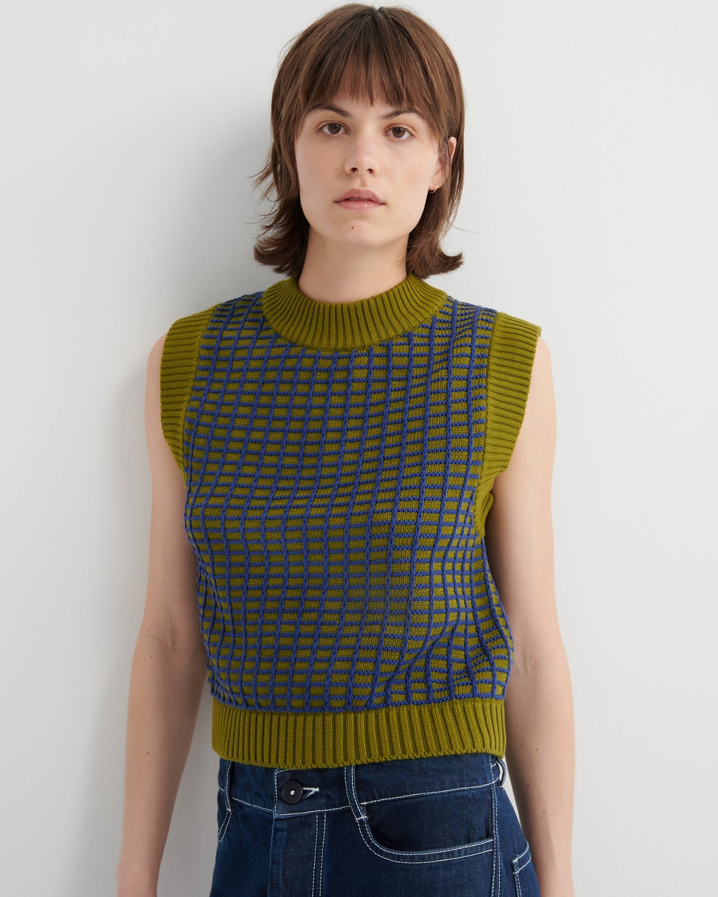 kowtow | Grid Vest | Field | Palm Boutique