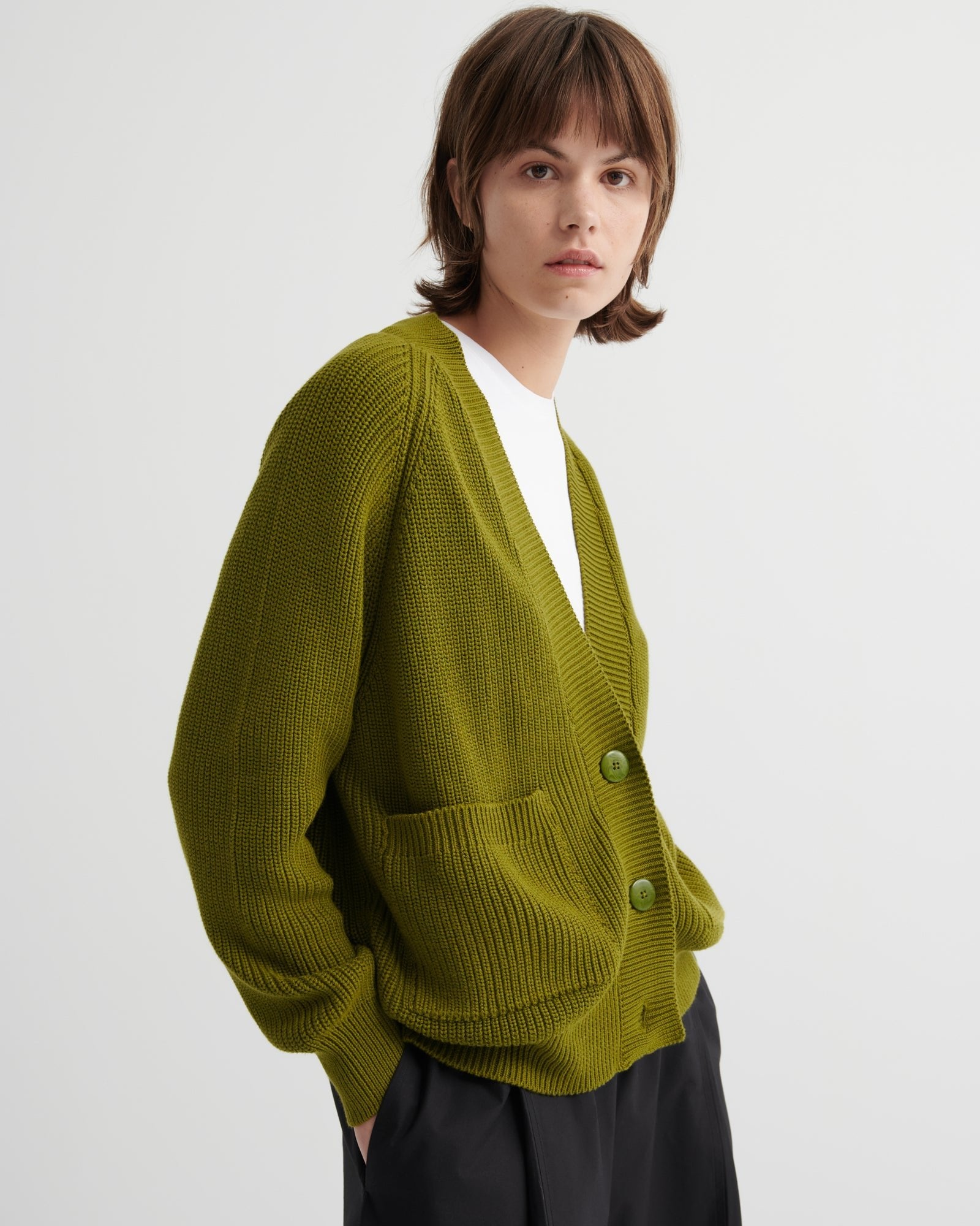 kowtow | Hannes Cardigan | Field | Palm Boutique