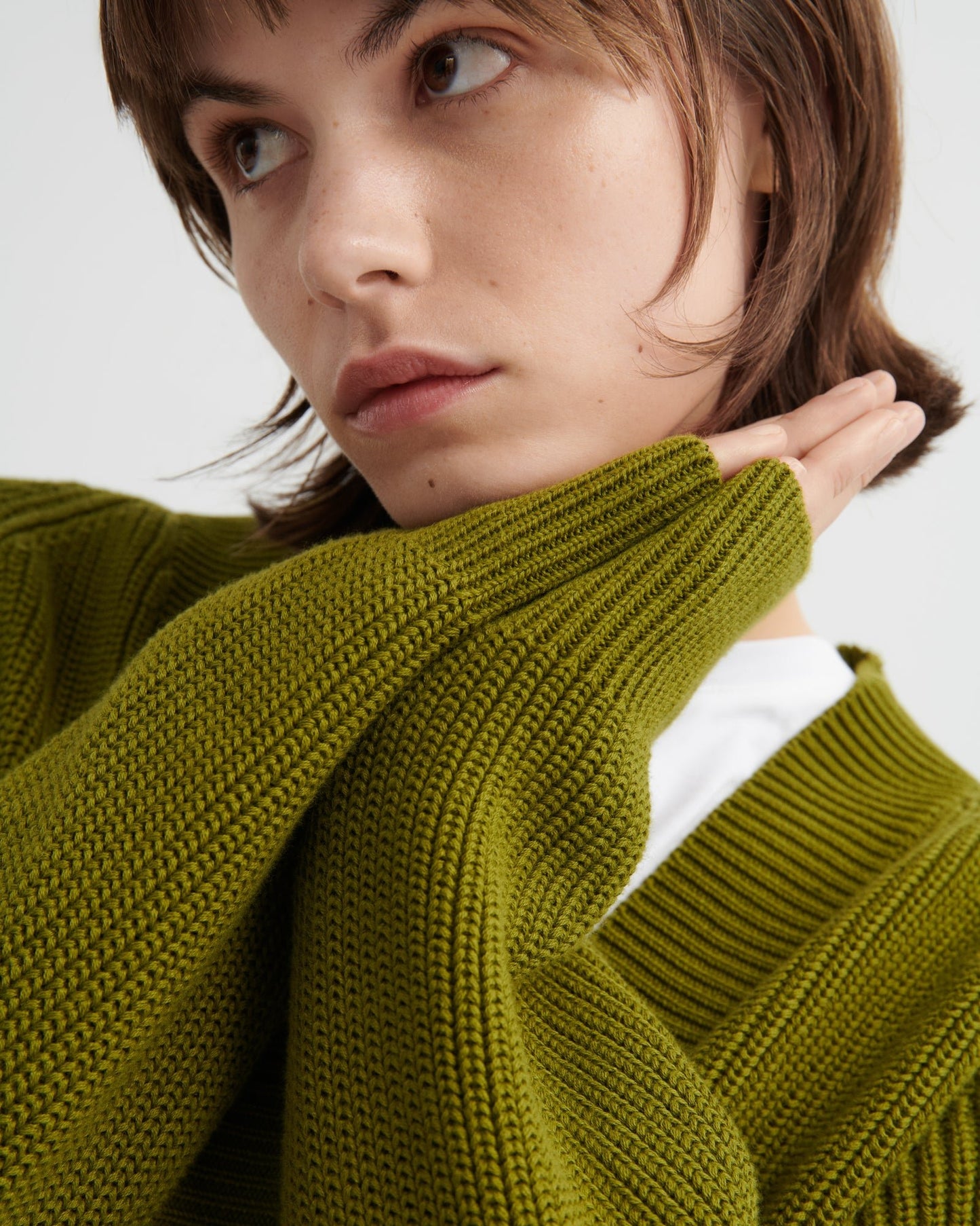 kowtow | Hannes Cardigan | Field | Palm Boutique