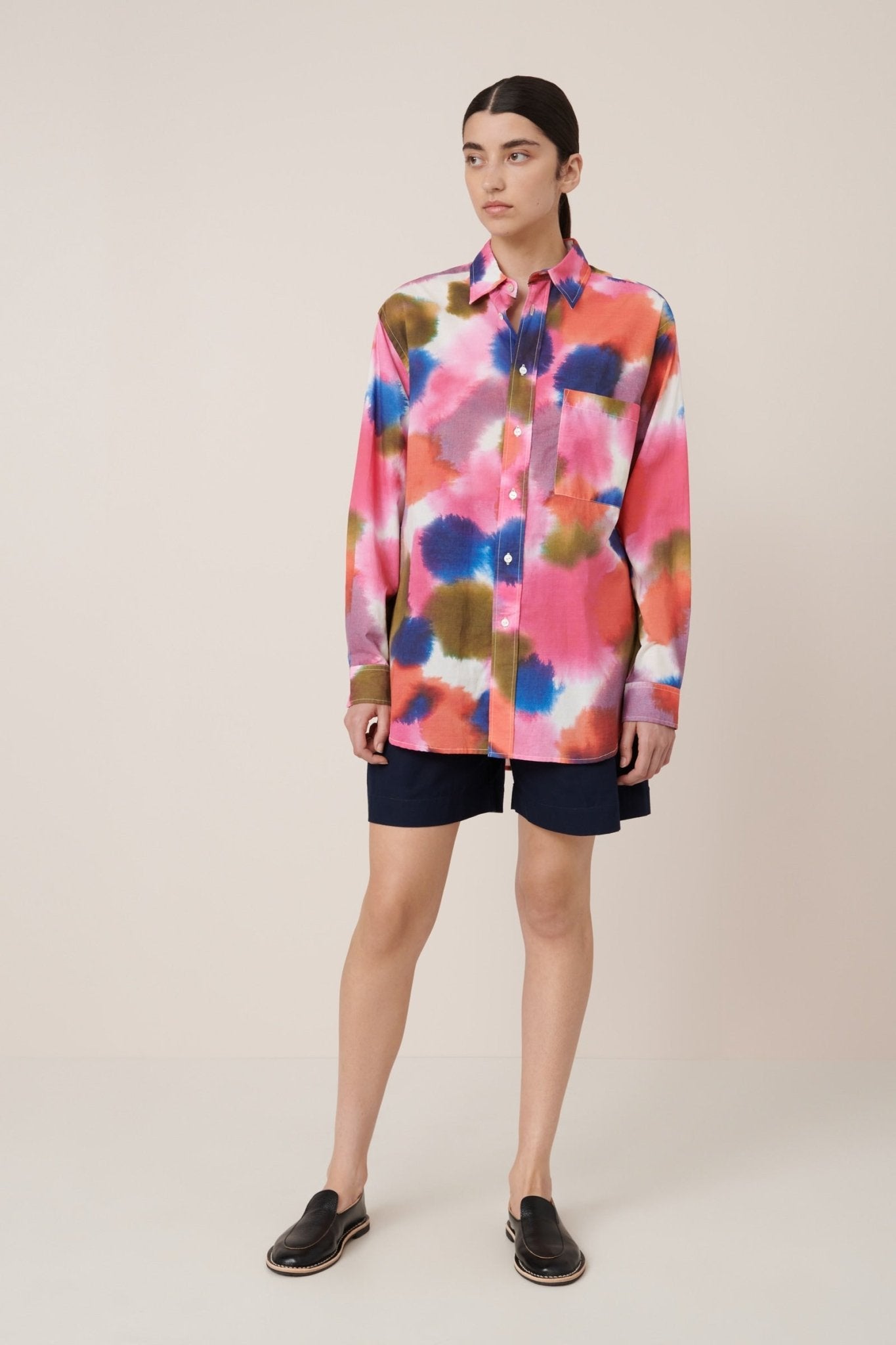 kowtow | James Shirt | Watercolour | Palm Boutique