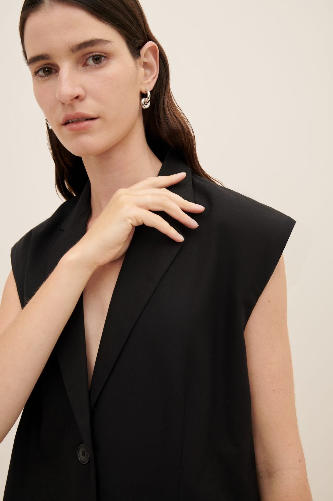 kowtow | Lena Blazer | Black | Palm Boutique