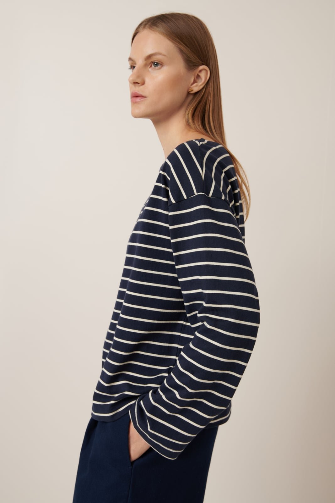 kowtow | Leo Top | Sailor Stripe | Palm Boutique